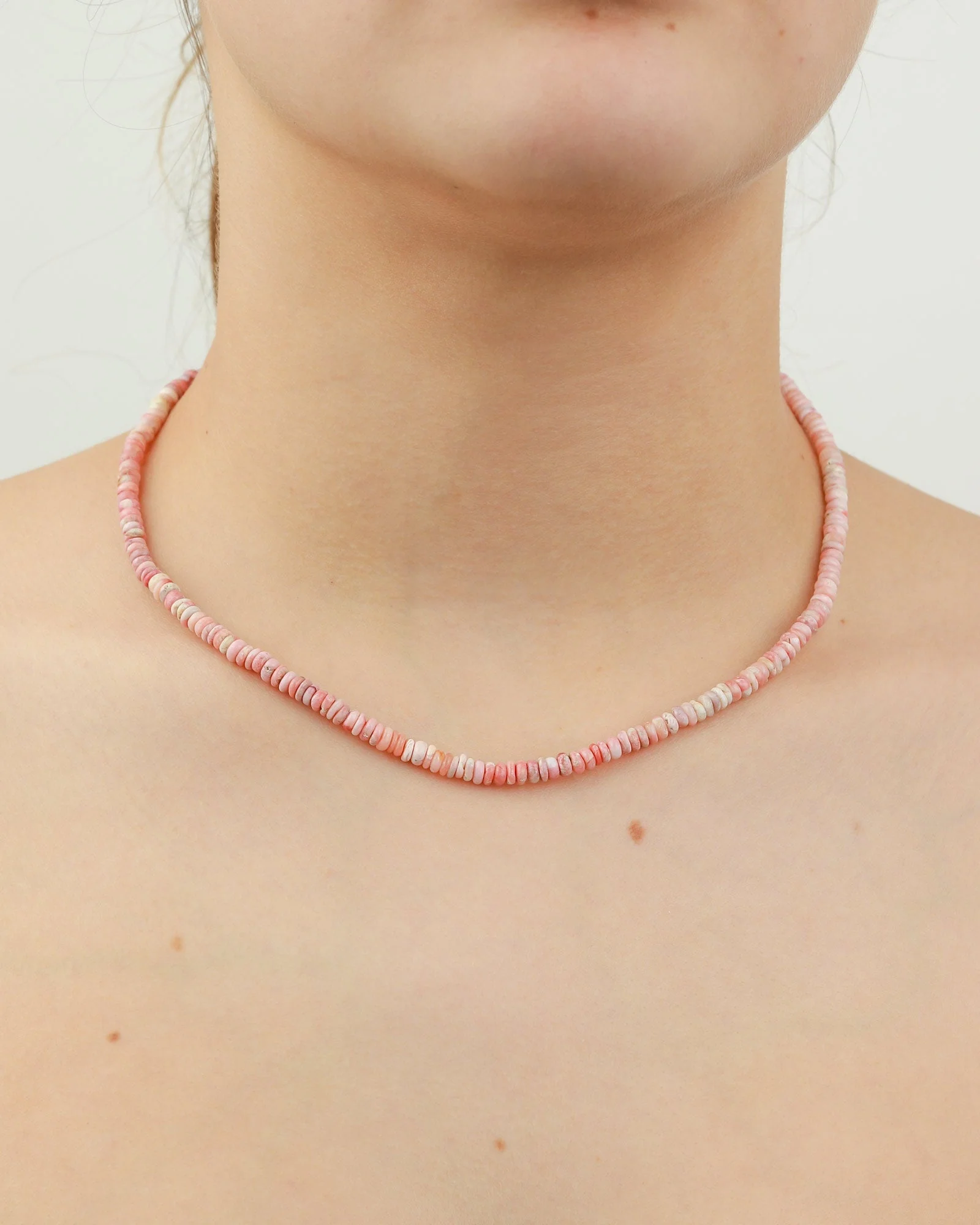 Pink Opal Stone Necklace - Image 3