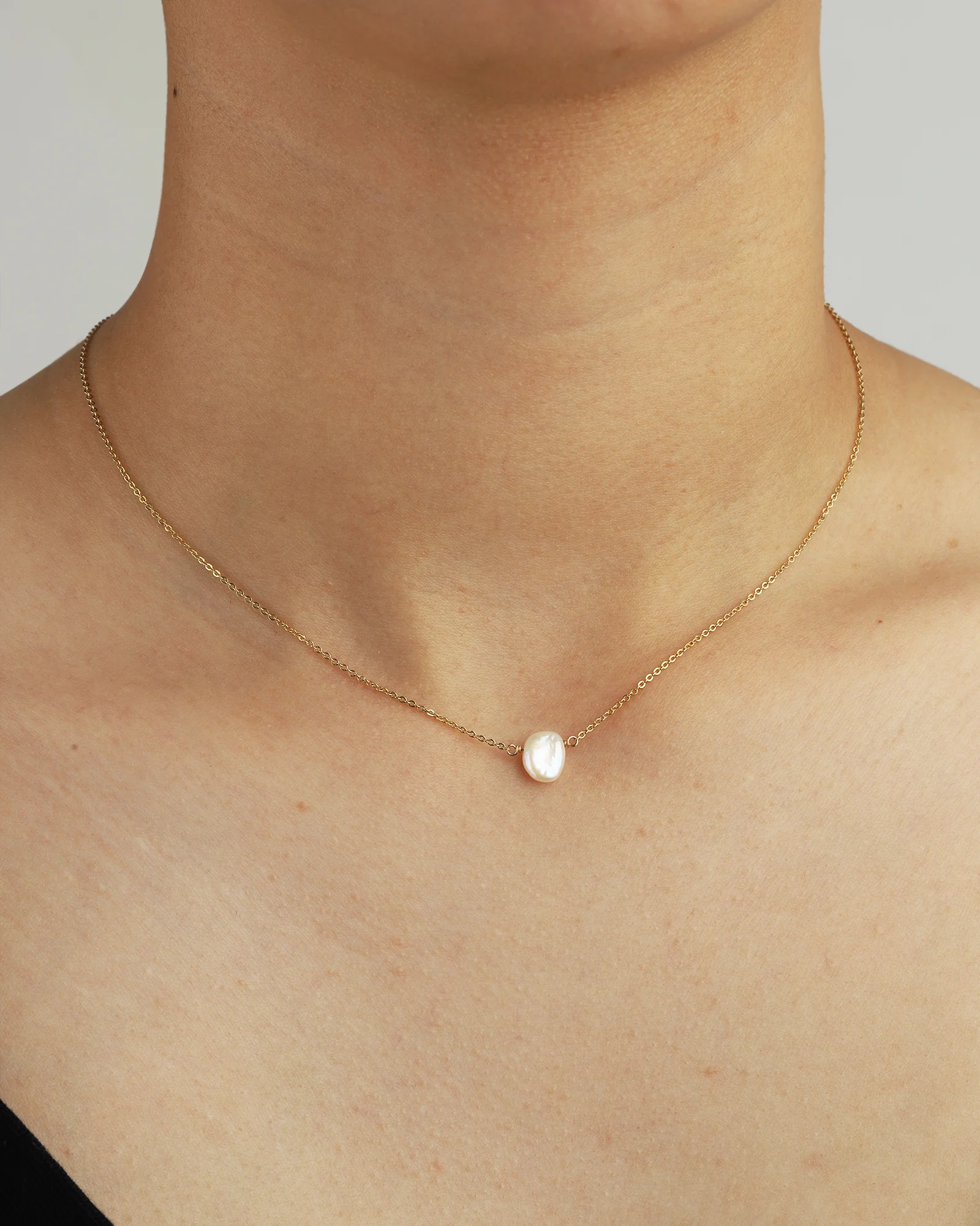 Keishi Pearl Necklace - Image 2