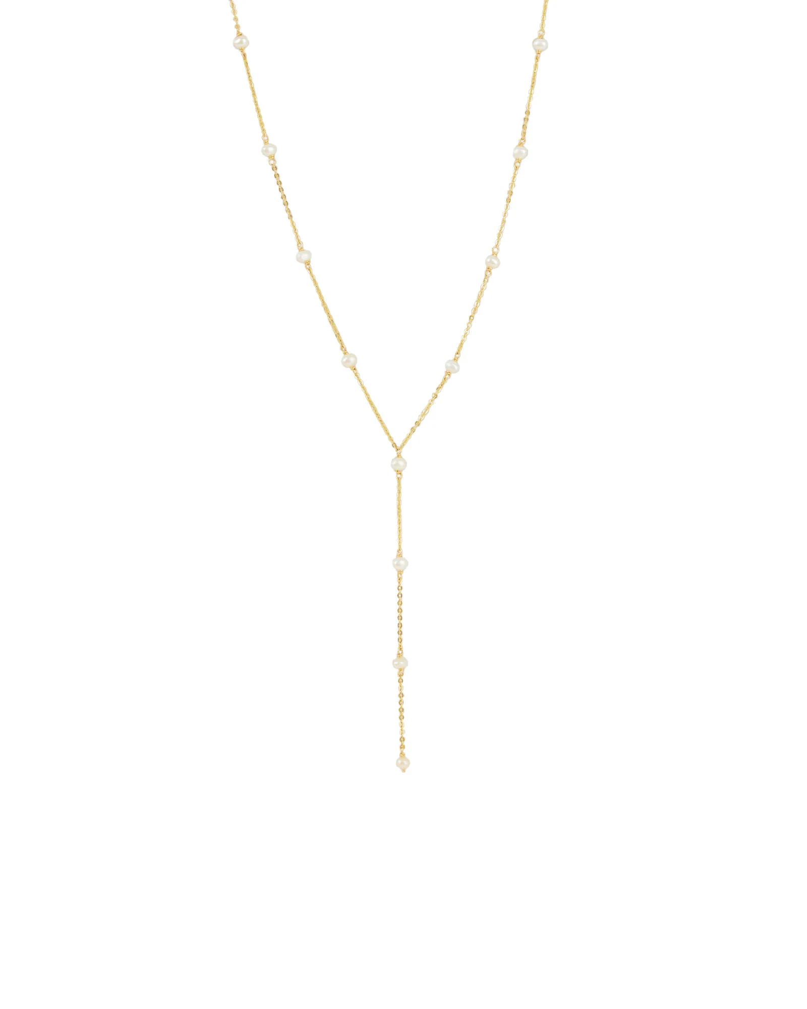 Pearl Station Lariat | 3mm