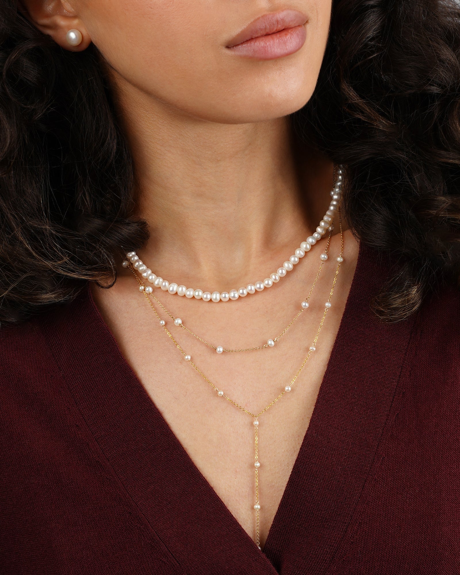 Pearl Strand Necklace | 5mm - Image 2