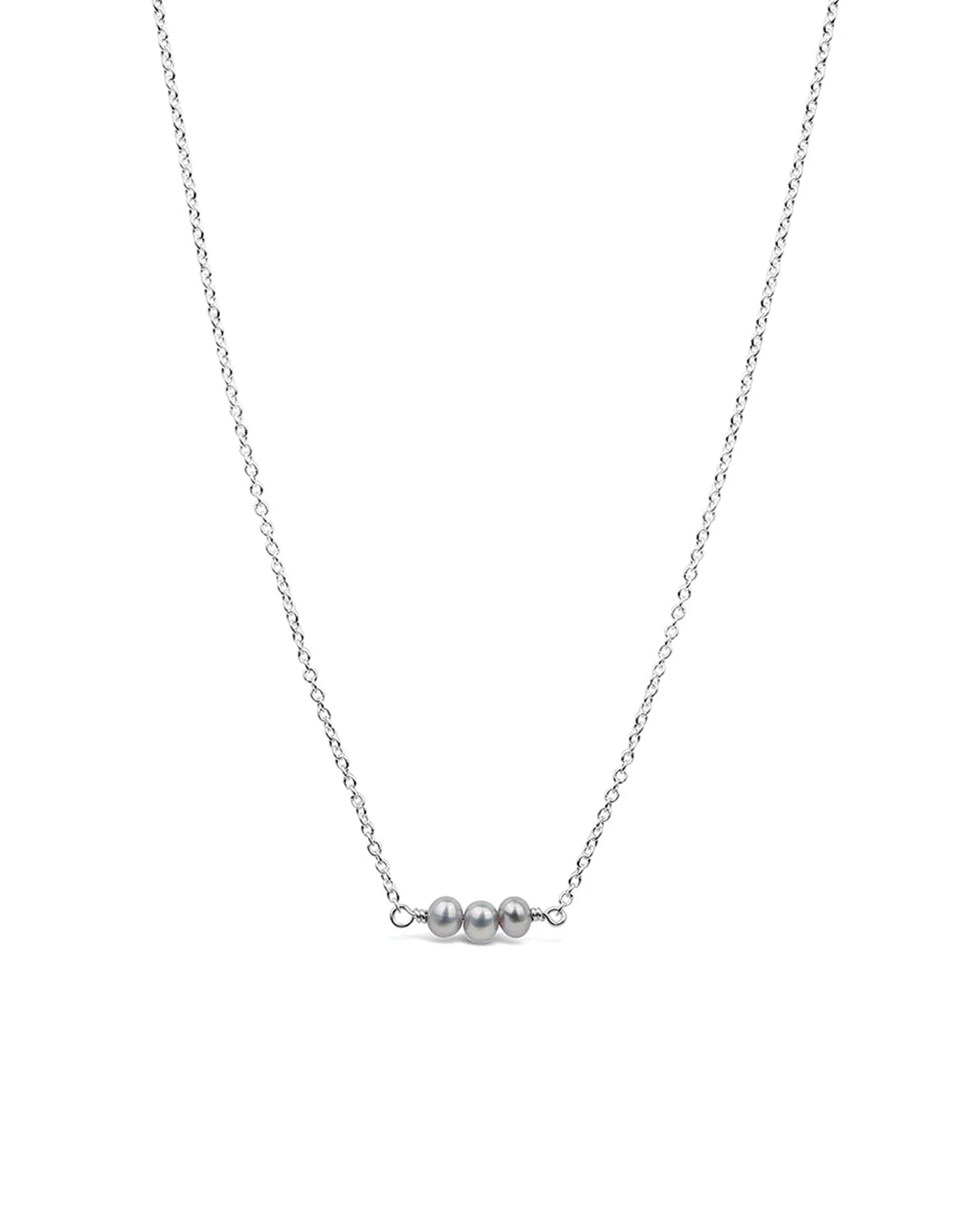 Three Pearl Necklace