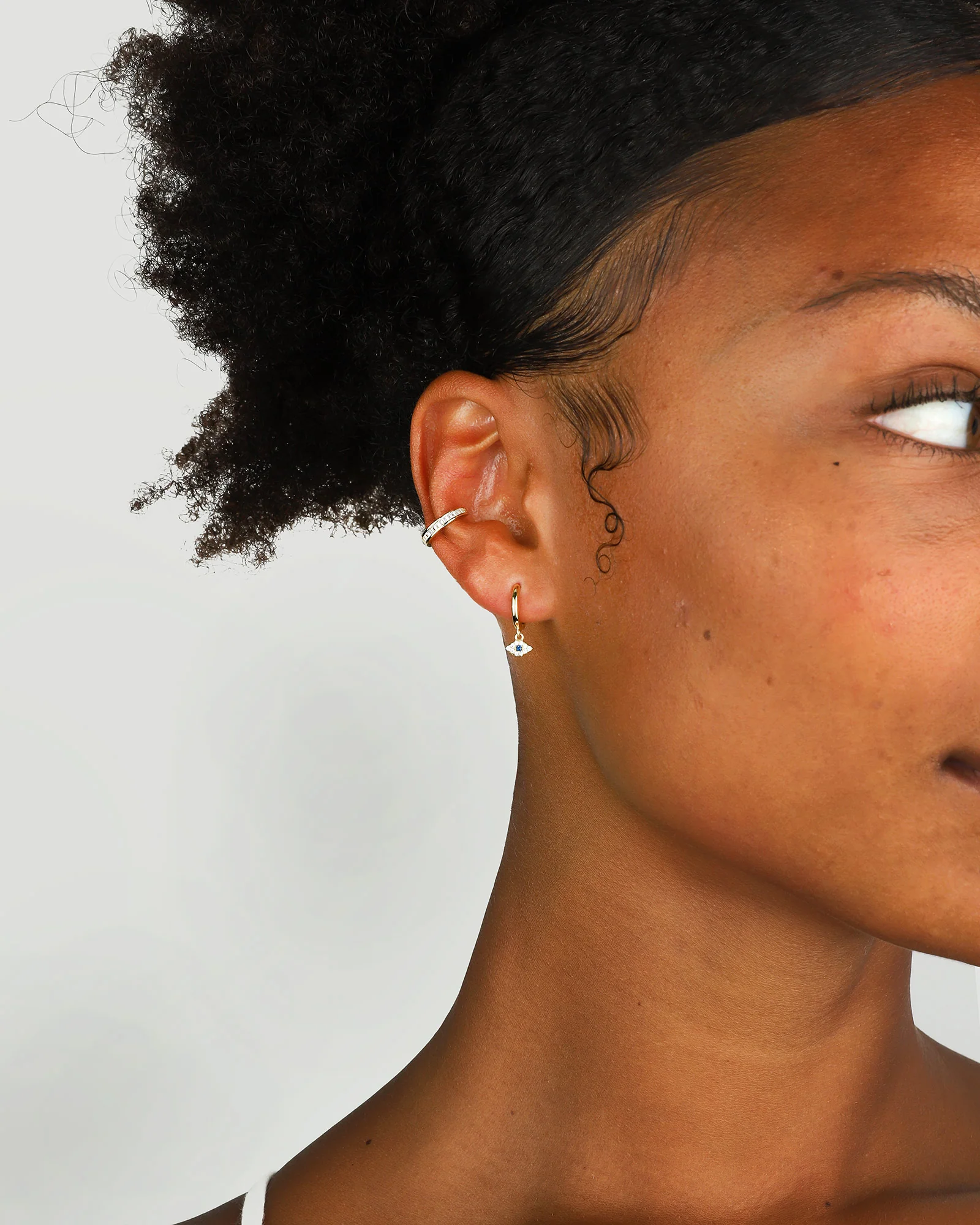 Baguette Channel Ear Cuff - Image 2