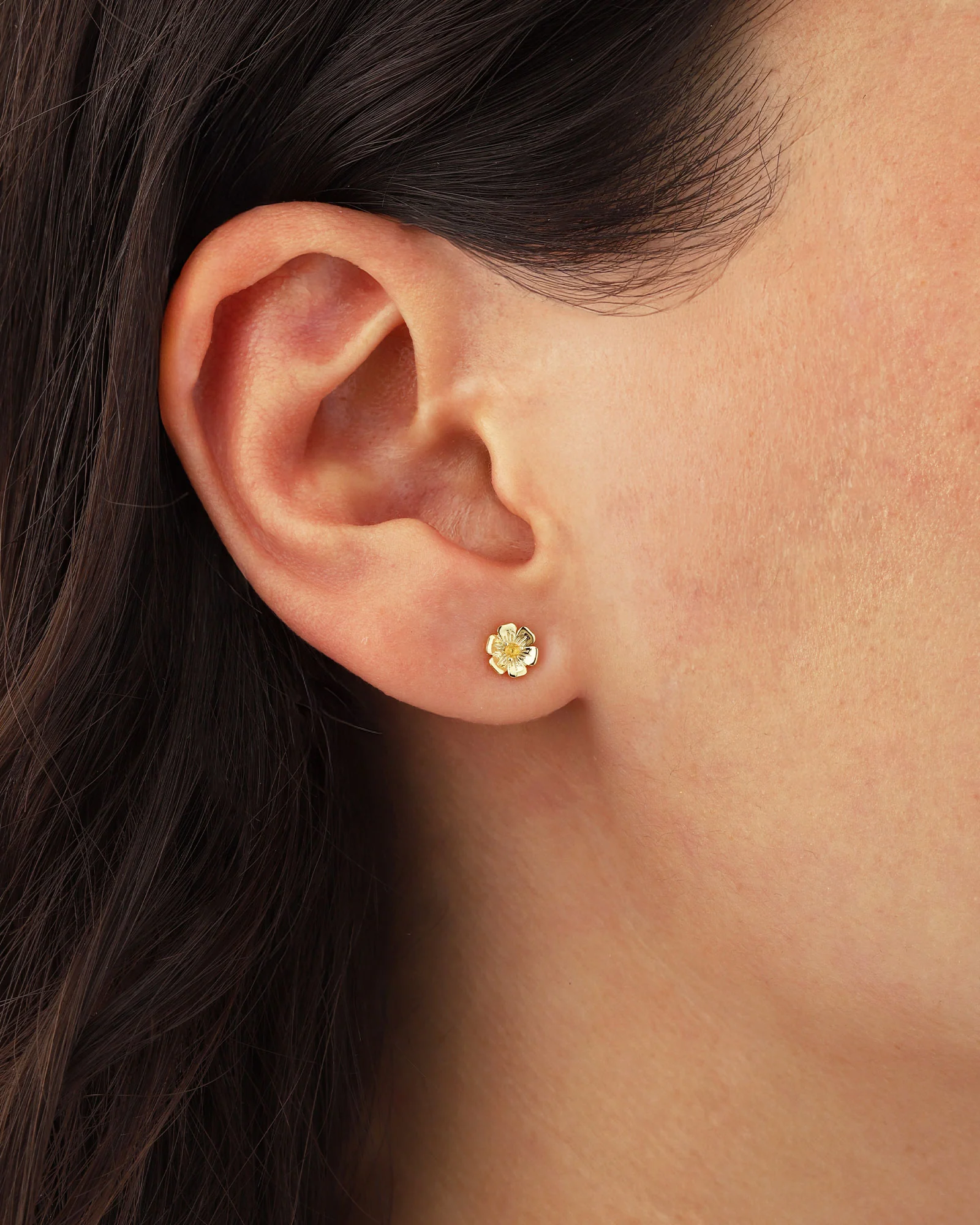 Birthstone Flower  Single Stud - Image 2