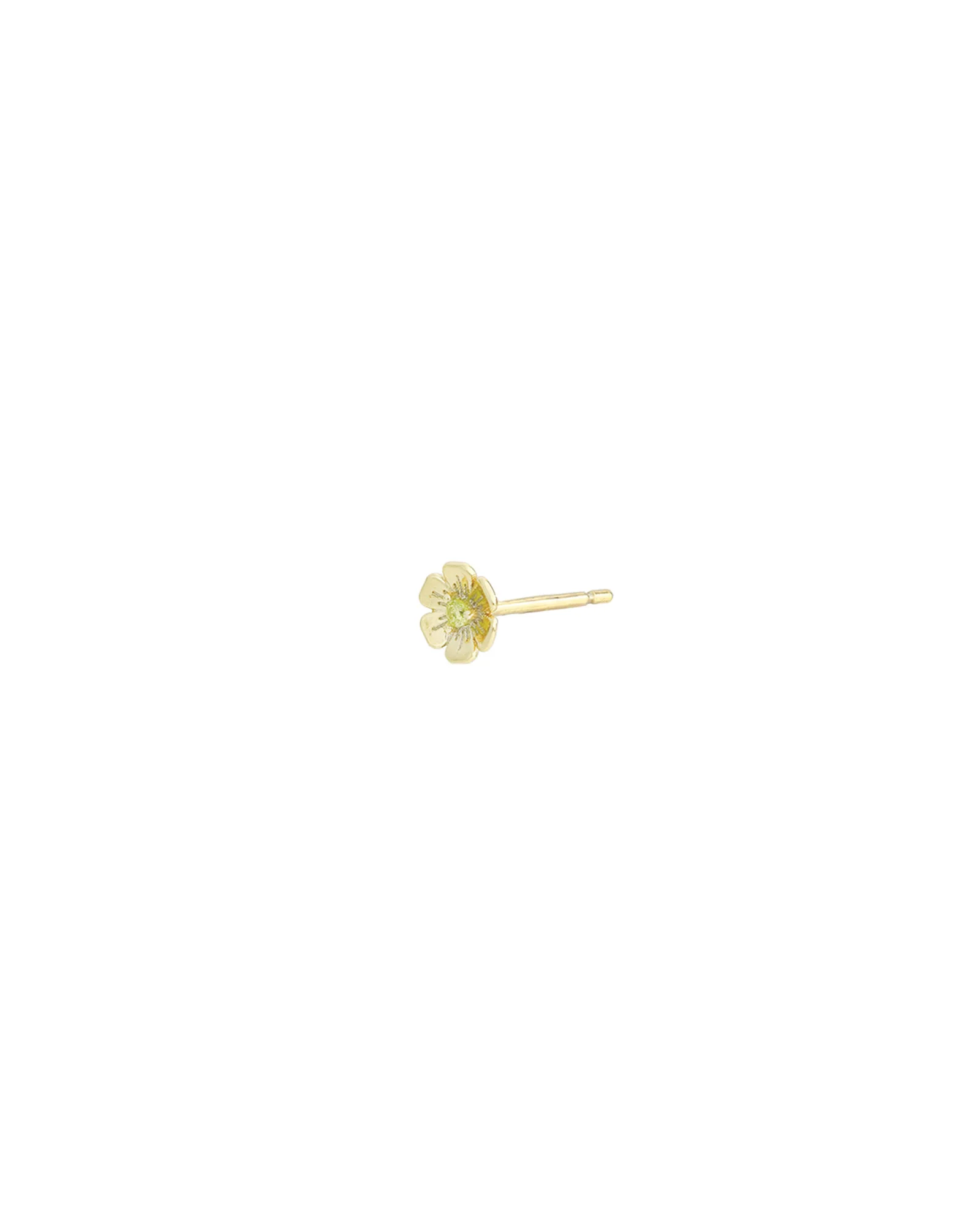 Birthstone Flower Single Stud - Image 3