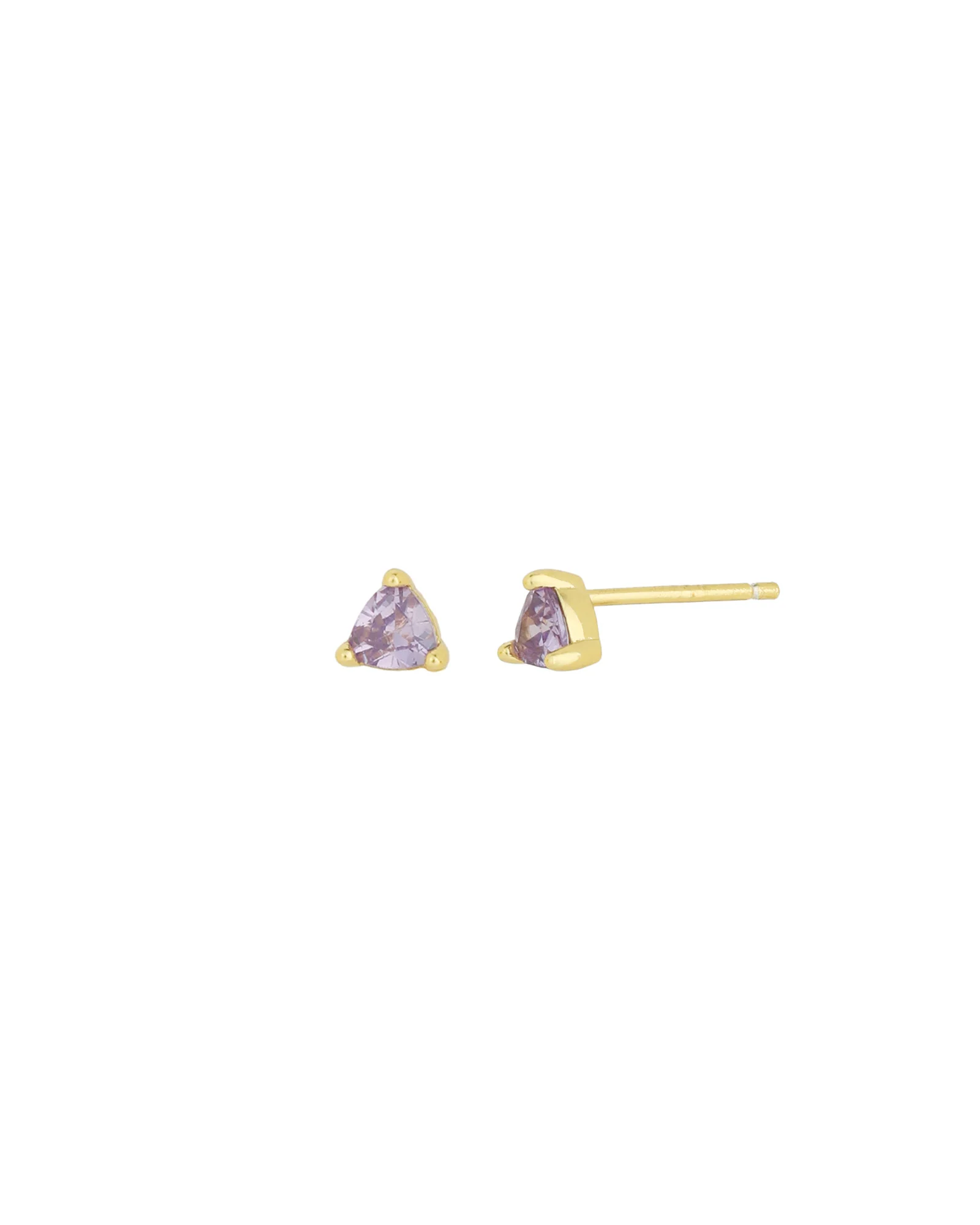 Birthstone Mix Shape CZ Studs