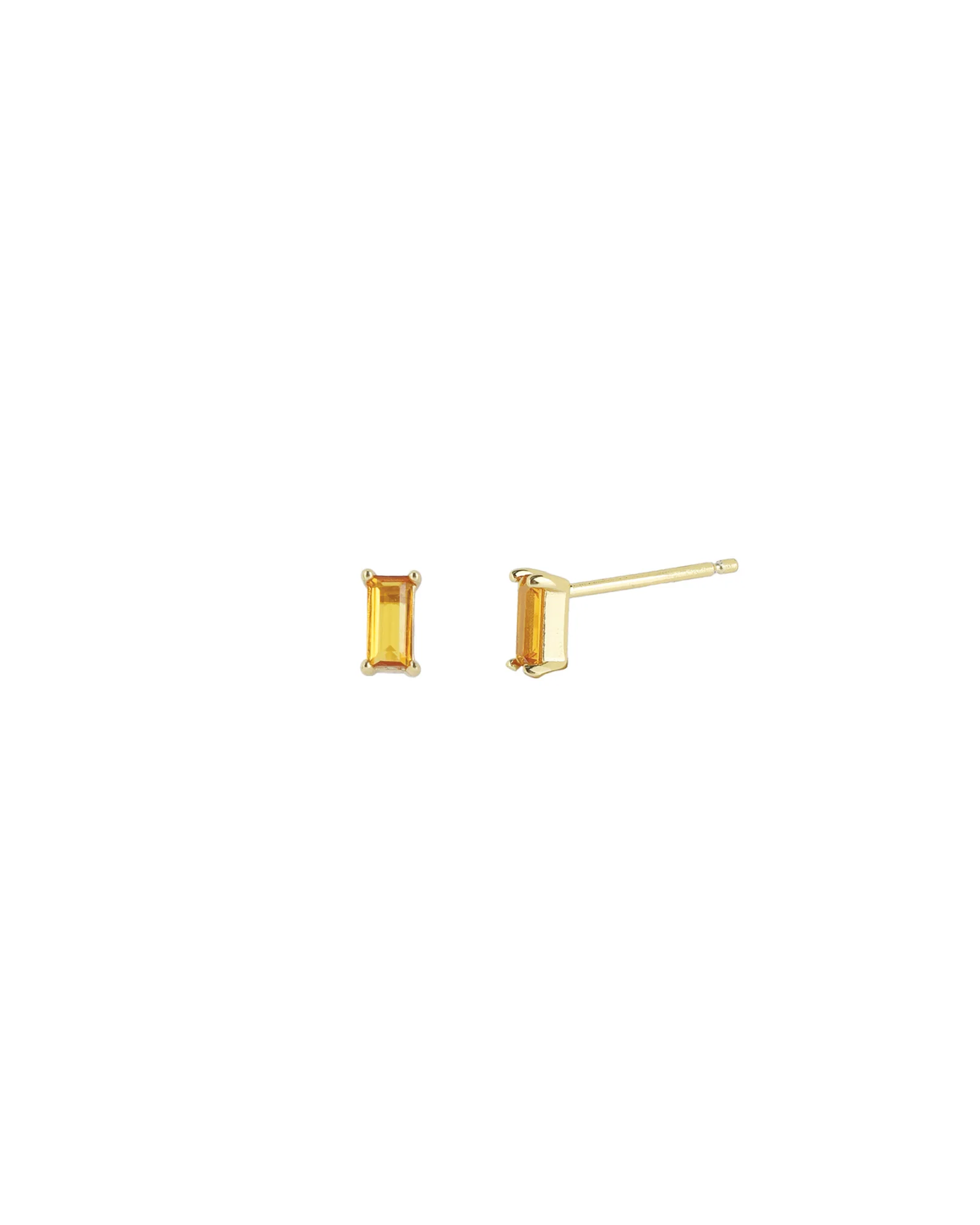 Birthstone Mix Shape CZ Studs