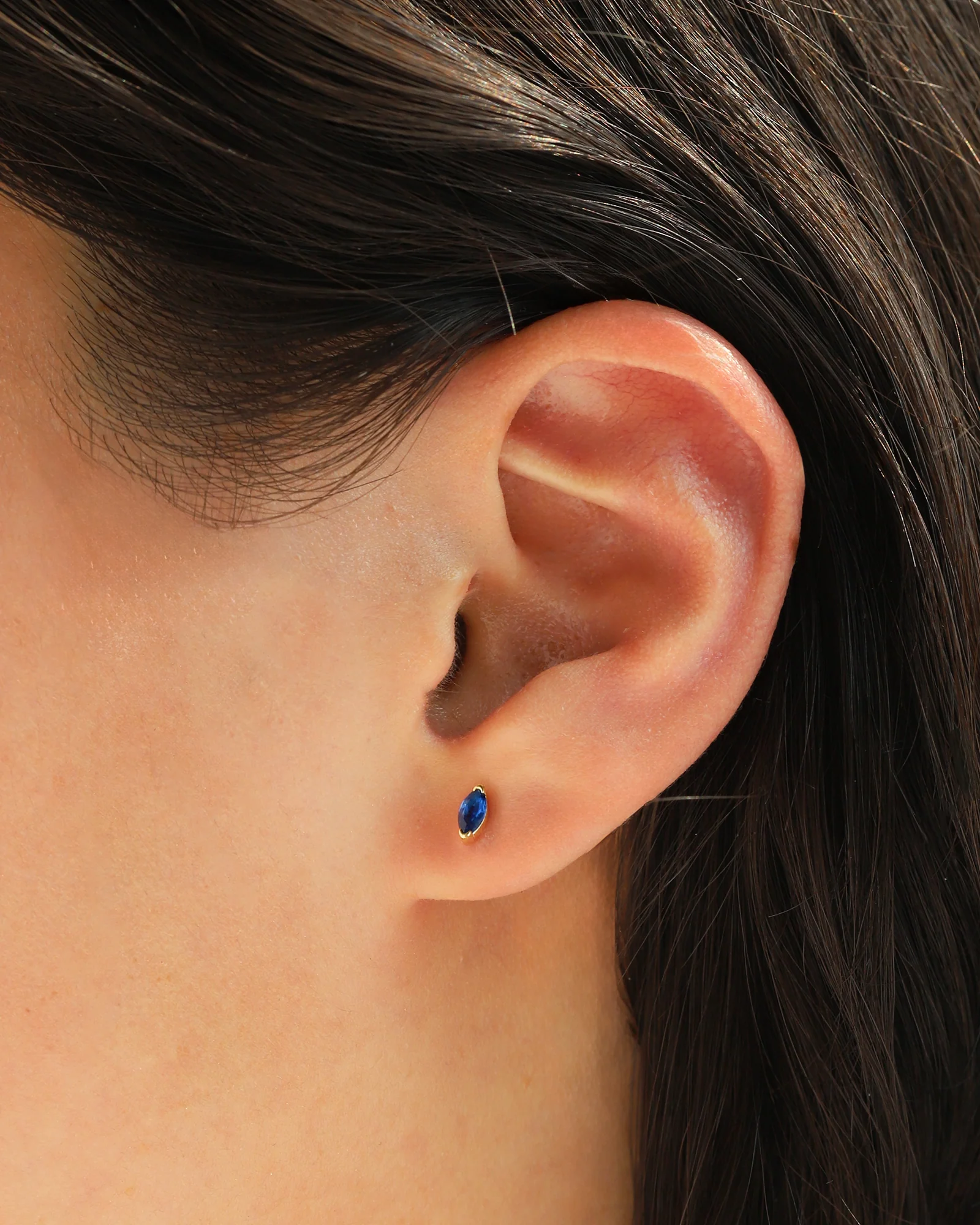 Birthstone Mix Shape CZ Studs - Image 2