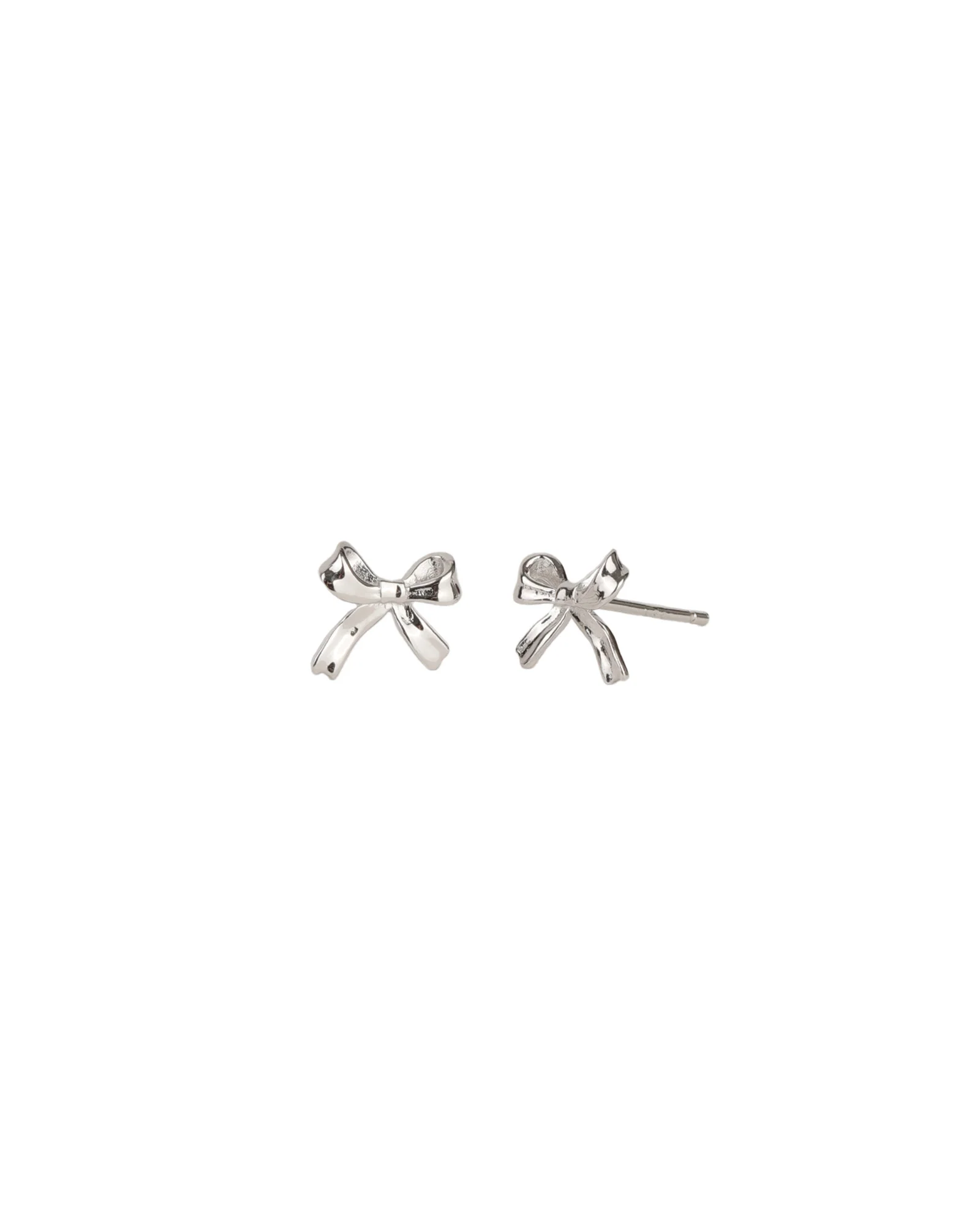 Bow Ribbon Studs
