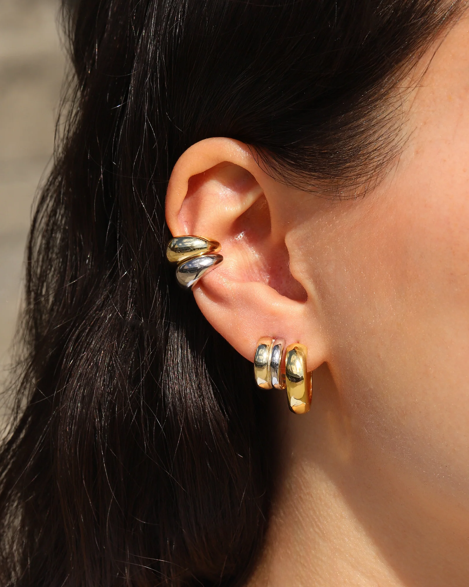 Chunky Dome Ear Cuff - Image 2