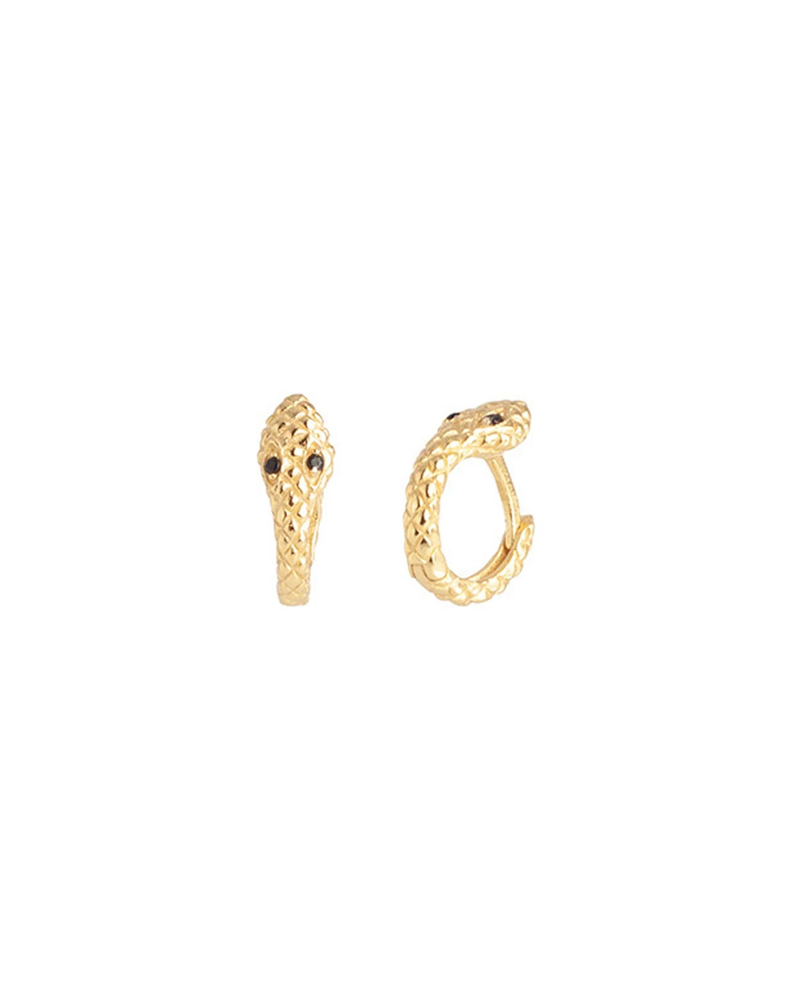 CZ Snake Huggies I 10mm