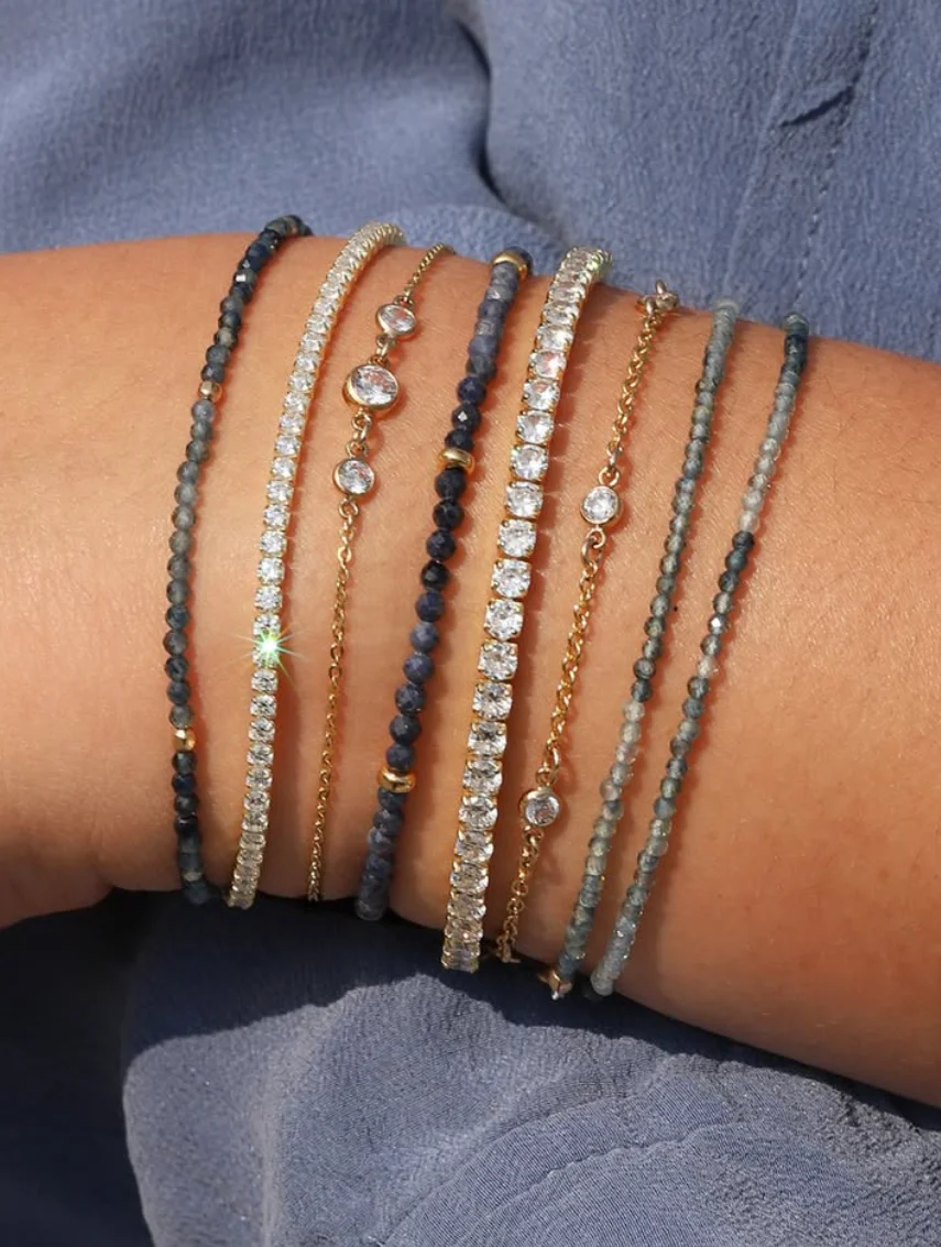 CZ Tennis Bracelet - Image 3