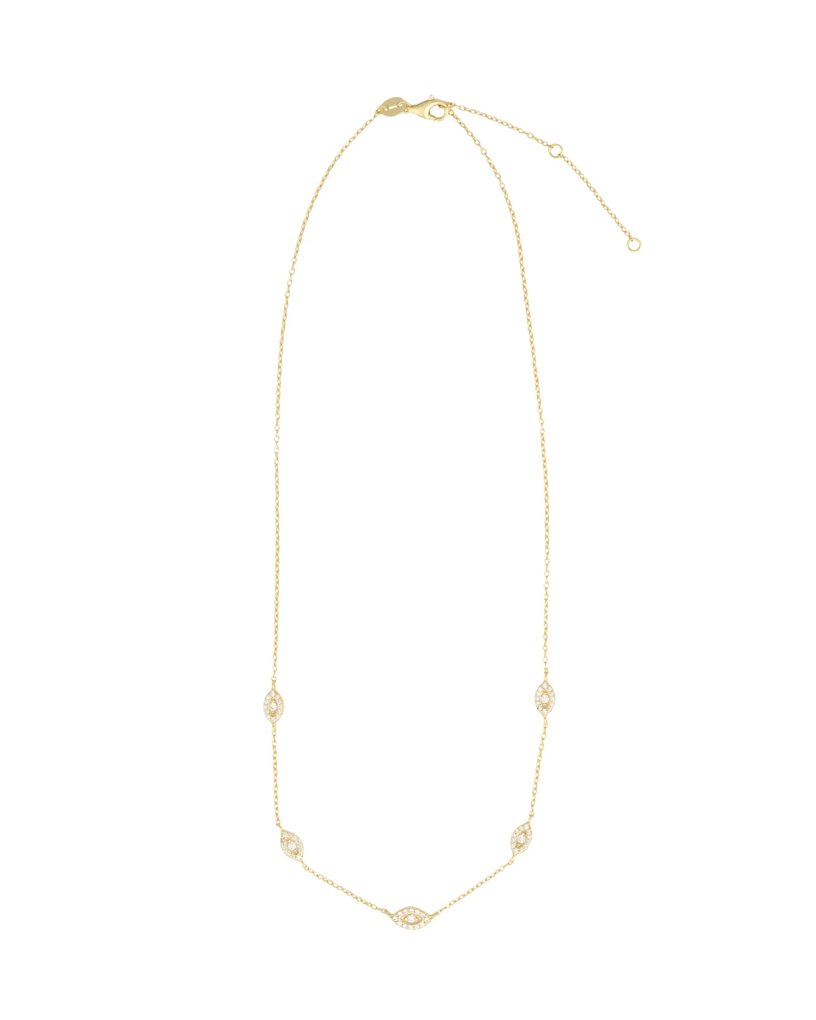 Evil Eye Station Necklace - Image 3