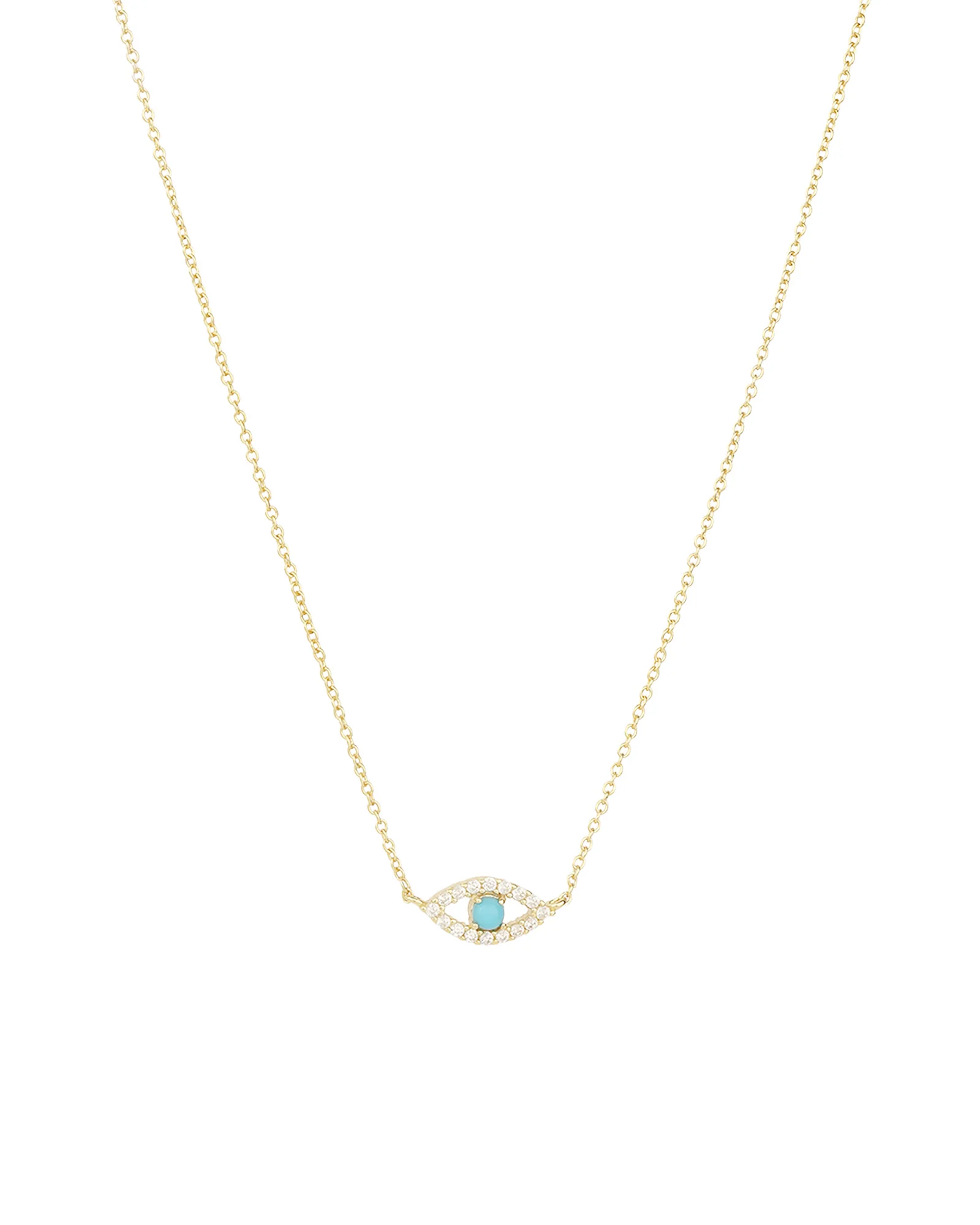 Evil Eye Stone Necklace