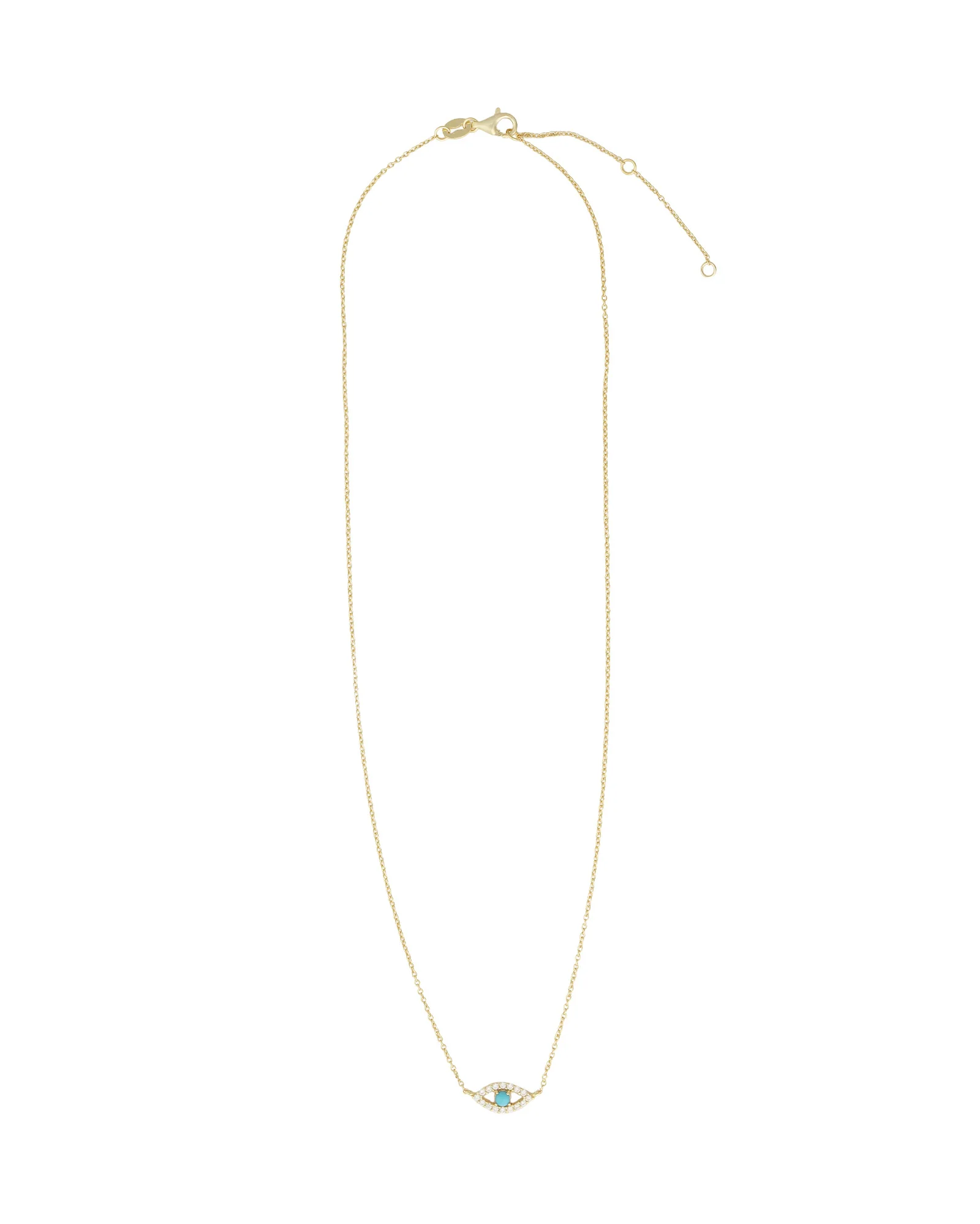 Evil Eye Stone Necklace - Image 3