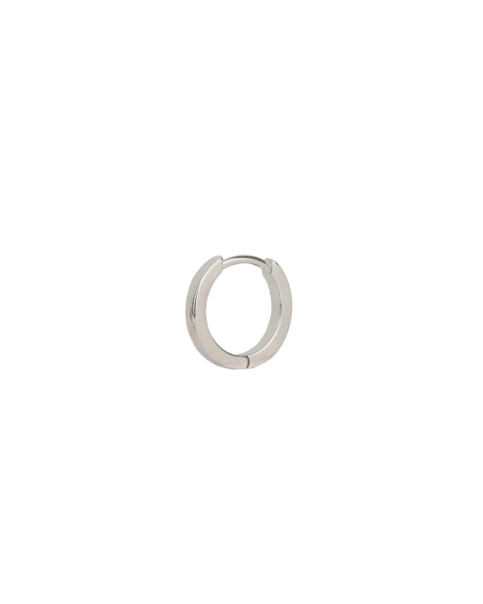 Flat Single Huggie | 12mm