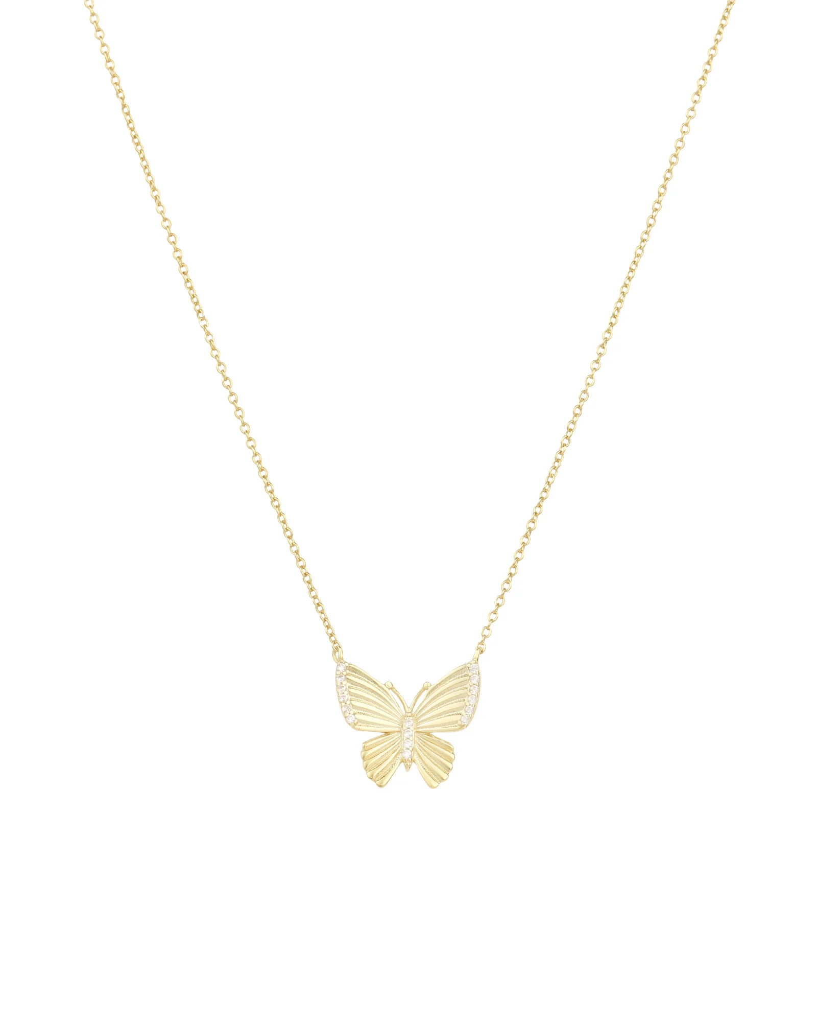 Glimmer Wing Necklace