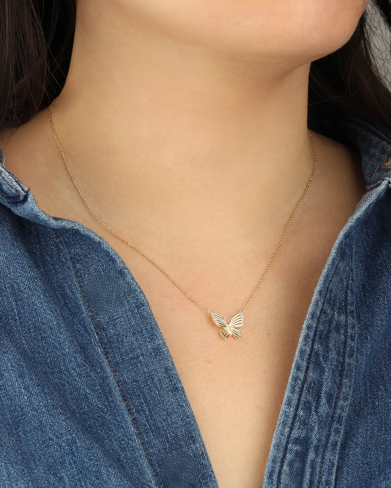 Glimmer Wing Necklace - Image 4
