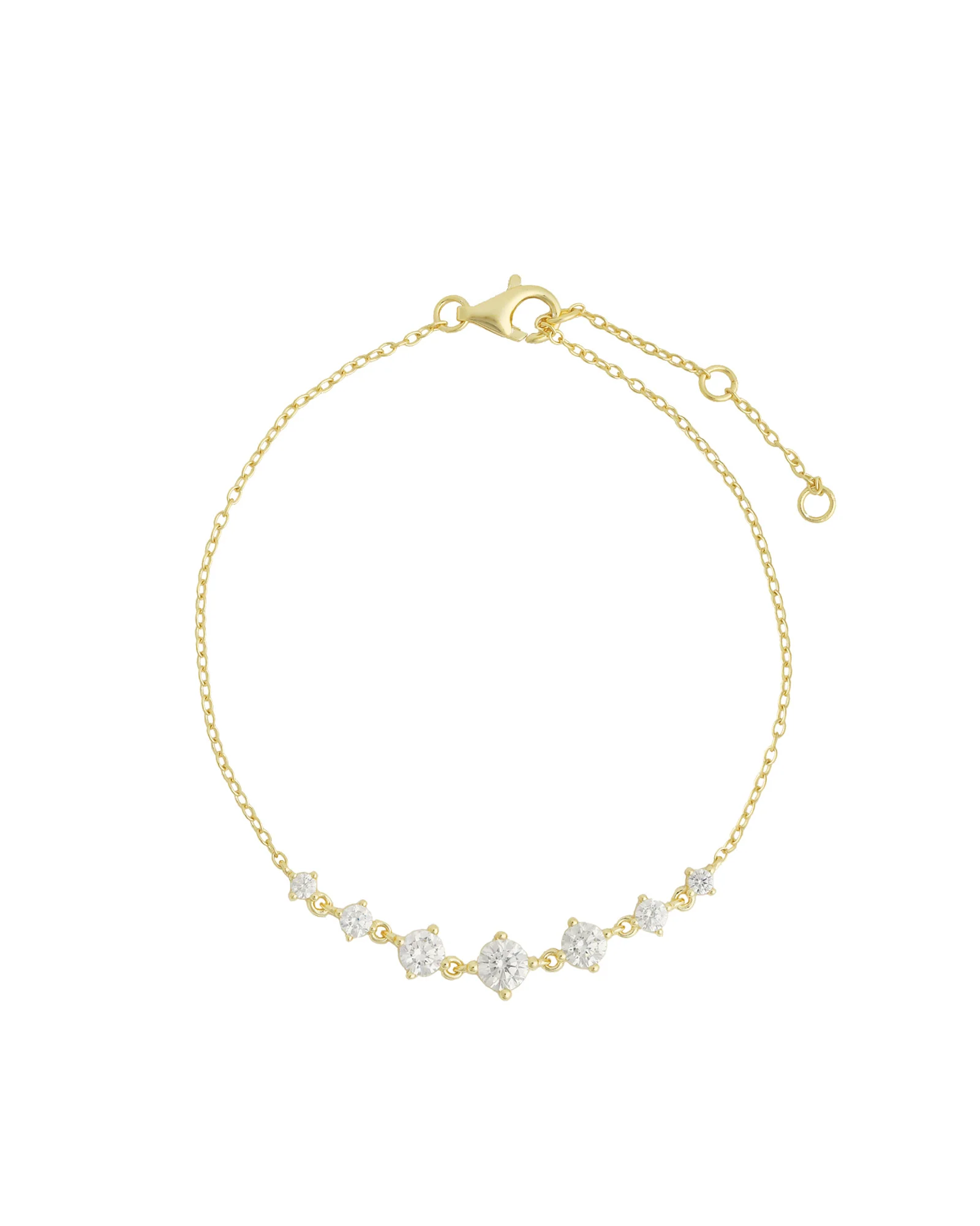 Gradual CZ Bracelet