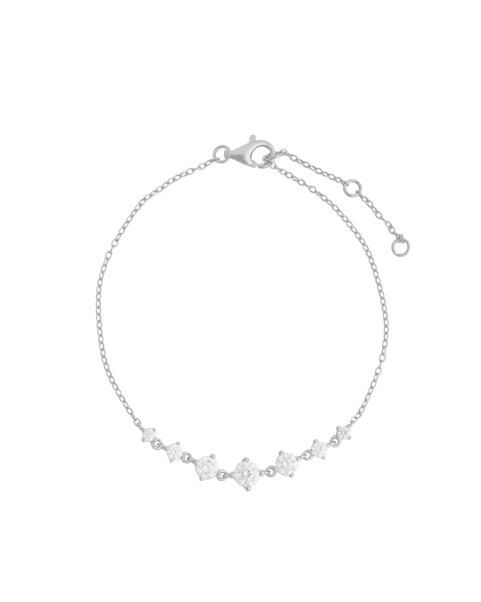Gradual CZ Bracelet
