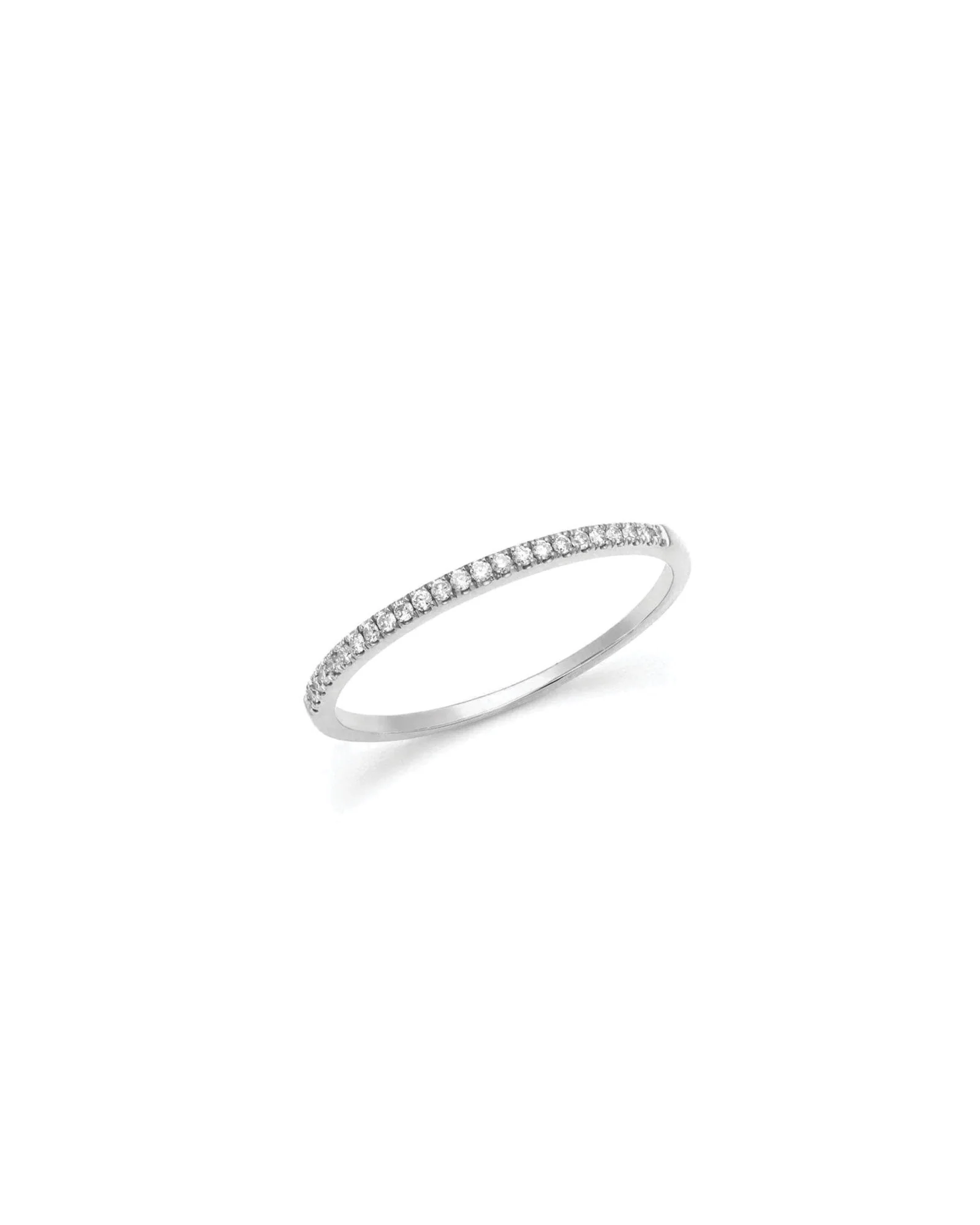 Half Eternity CZ Ring