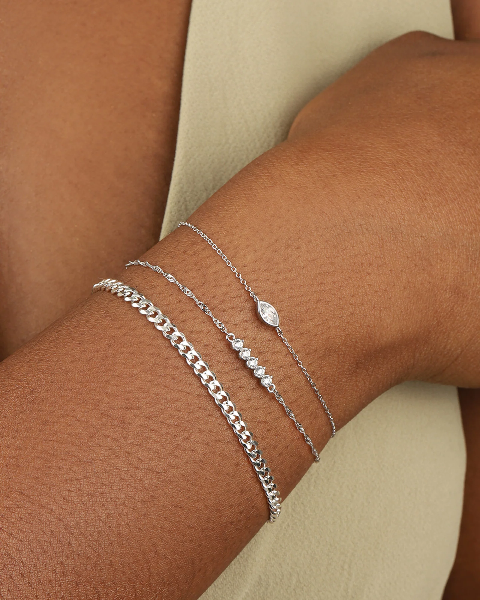 Marquise CZ Bracelet - Image 2