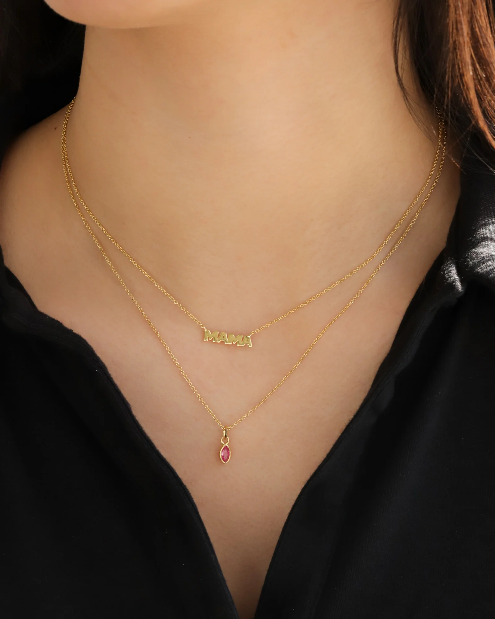 Marquise CZ Necklace - Image 3