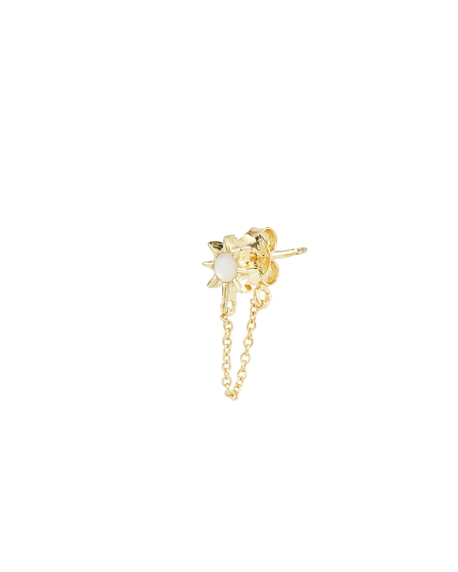 Sun Chain Link Single Stud - Image 3