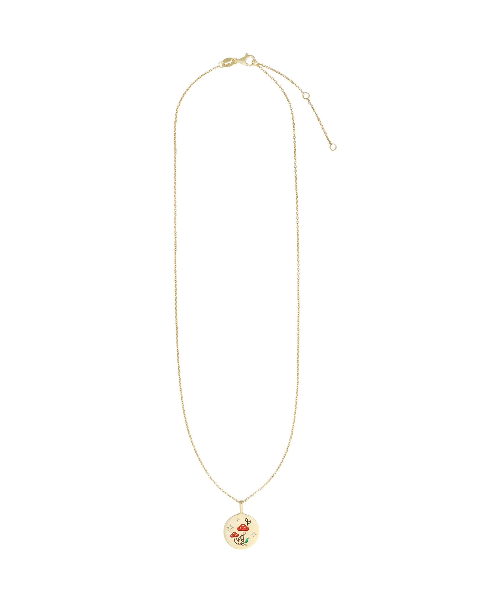 Mushroom Medallion Necklace - Image 3