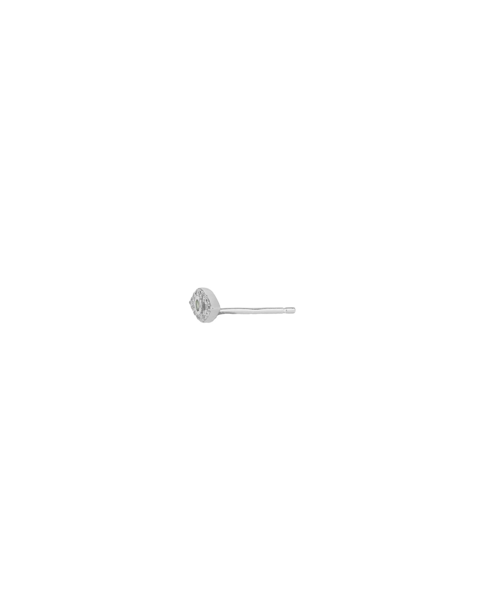 Pavé Evil Eye Stone Single Stud - Image 3
