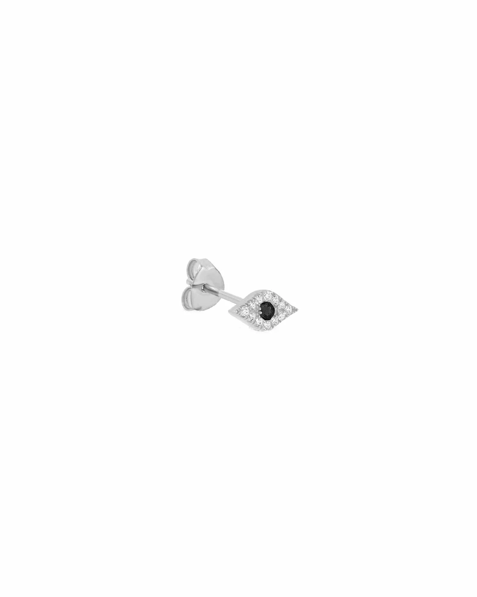 Pavé Evil Eye Single Stud