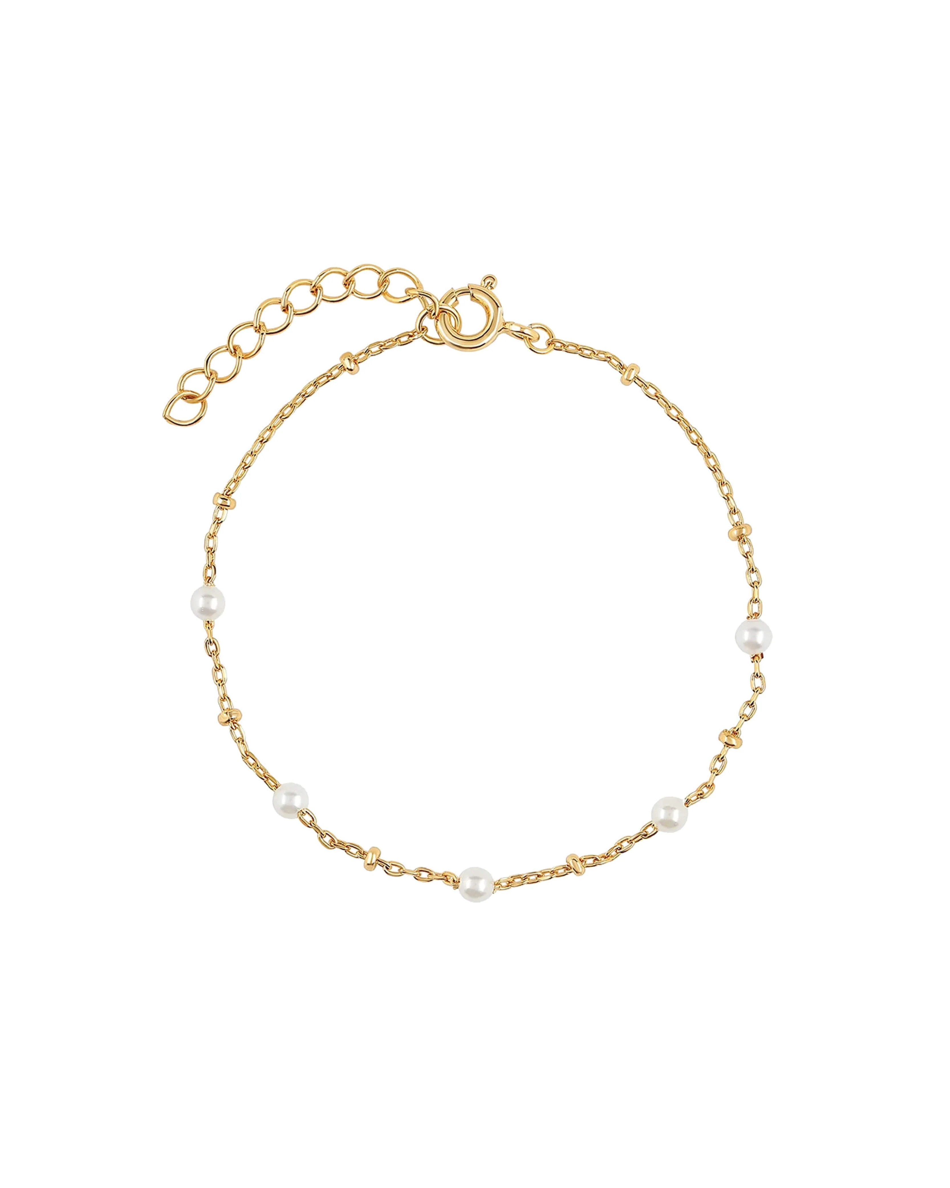 Pearl Ball Chain Bracelet