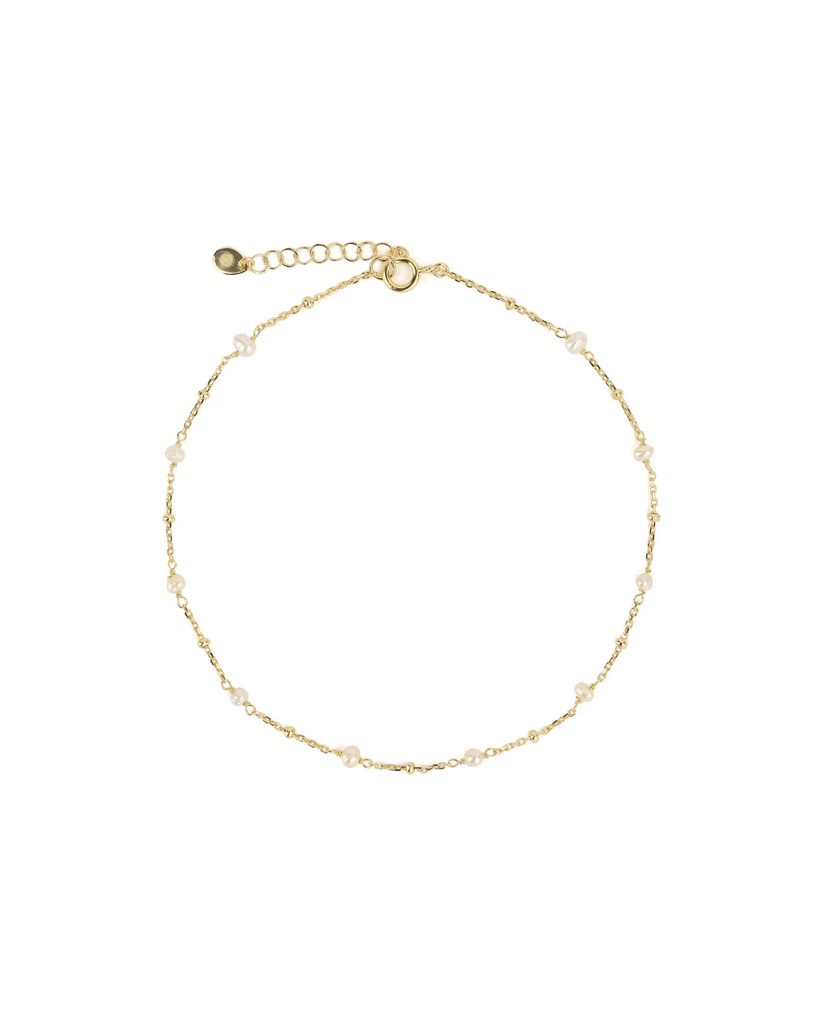 Pearl Satellite Chain Anklet