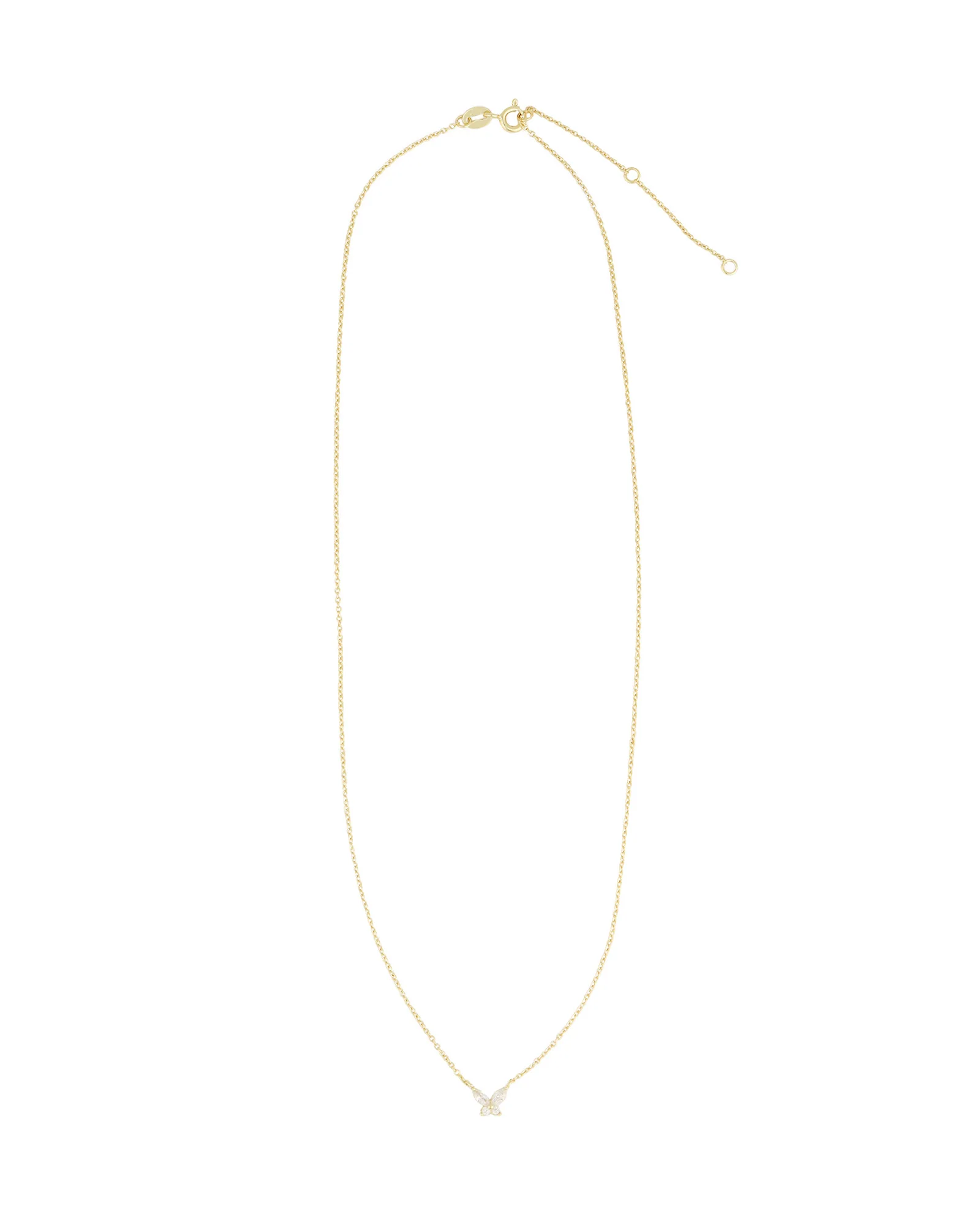 Petite Butterfly Necklace - Image 3
