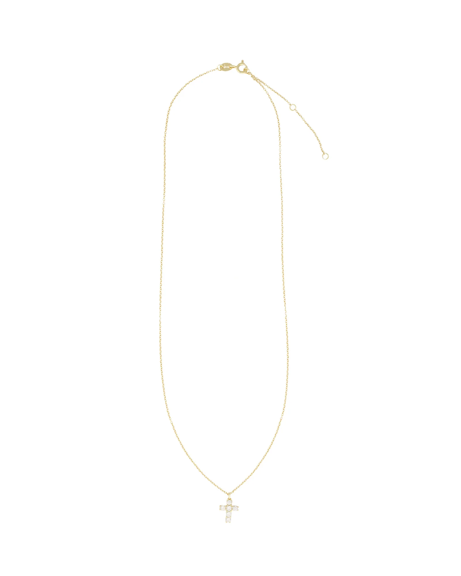 Petite Cross Necklace - Image 3