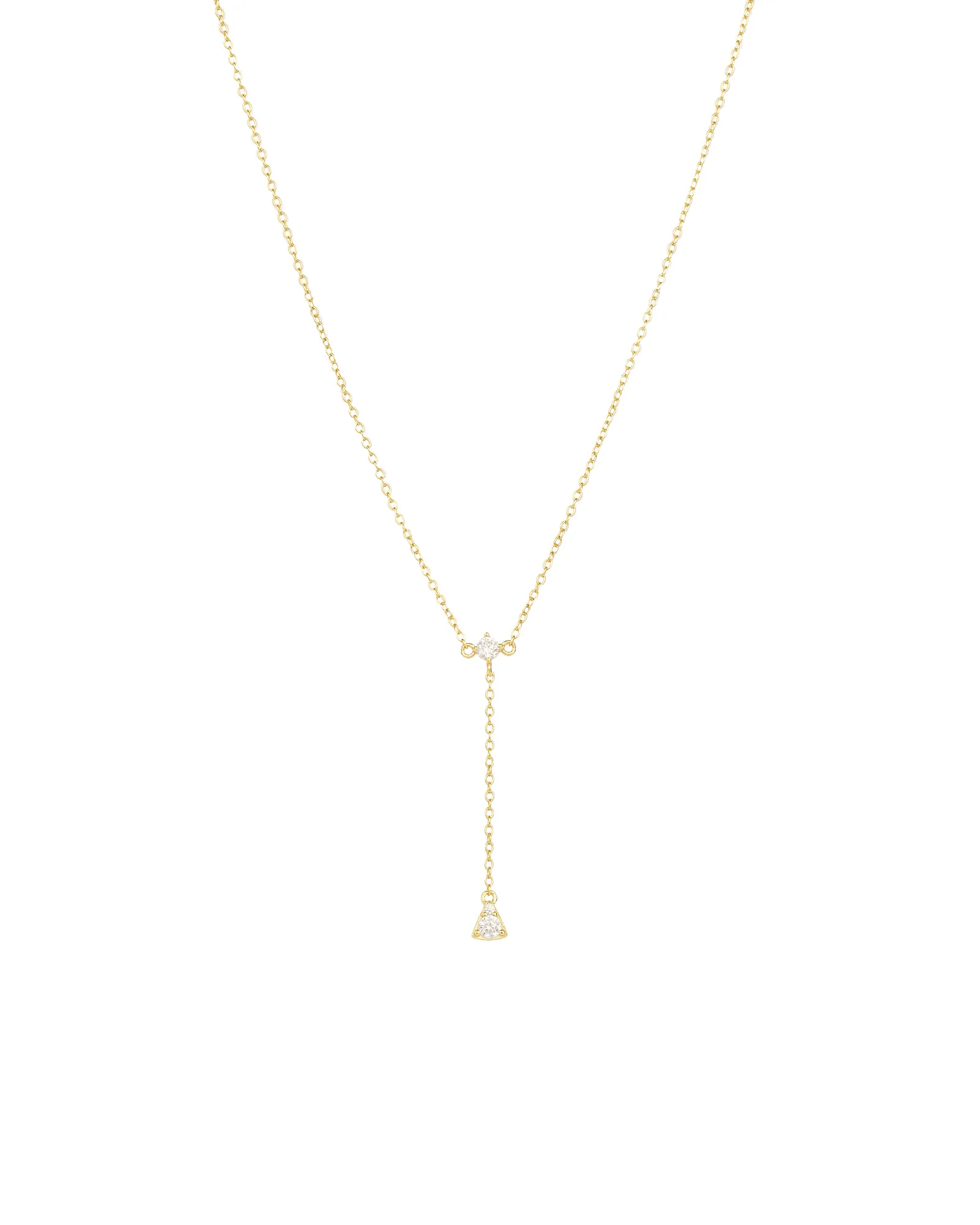 Petite Y Necklace