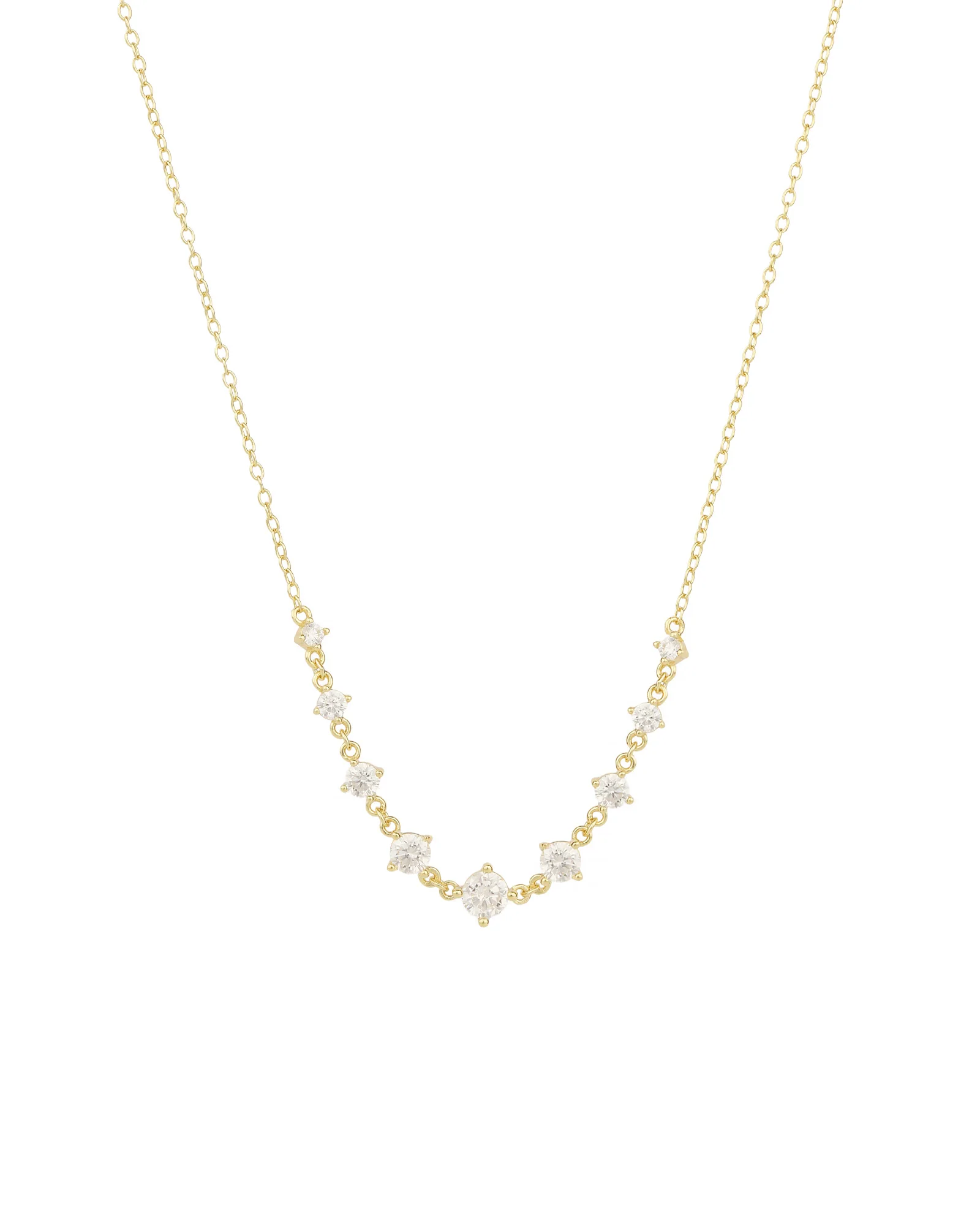 Radiant Taper Necklace