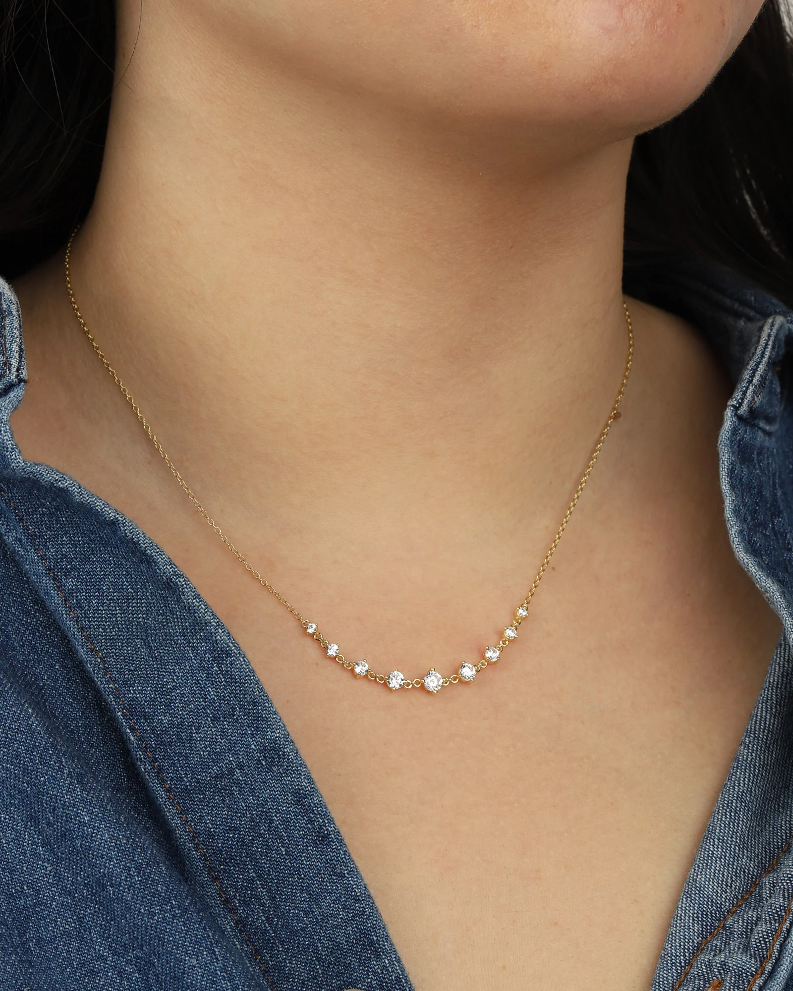 Radiant Taper Necklace - Image 2