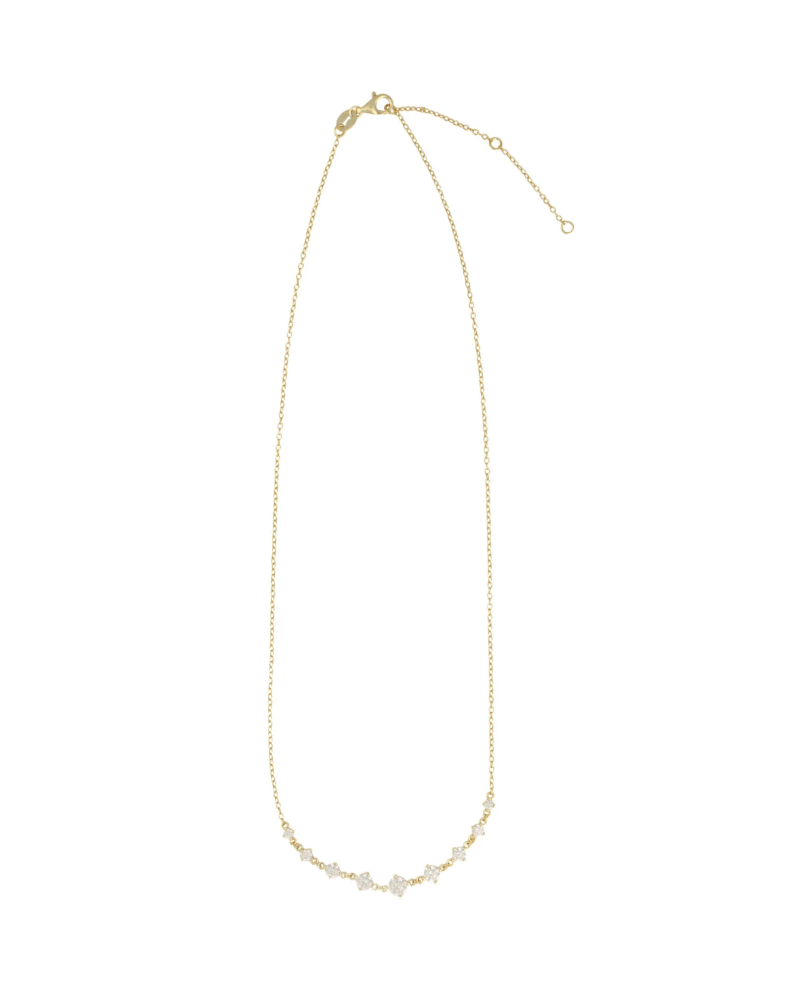 Radiant Taper Necklace - Image 3
