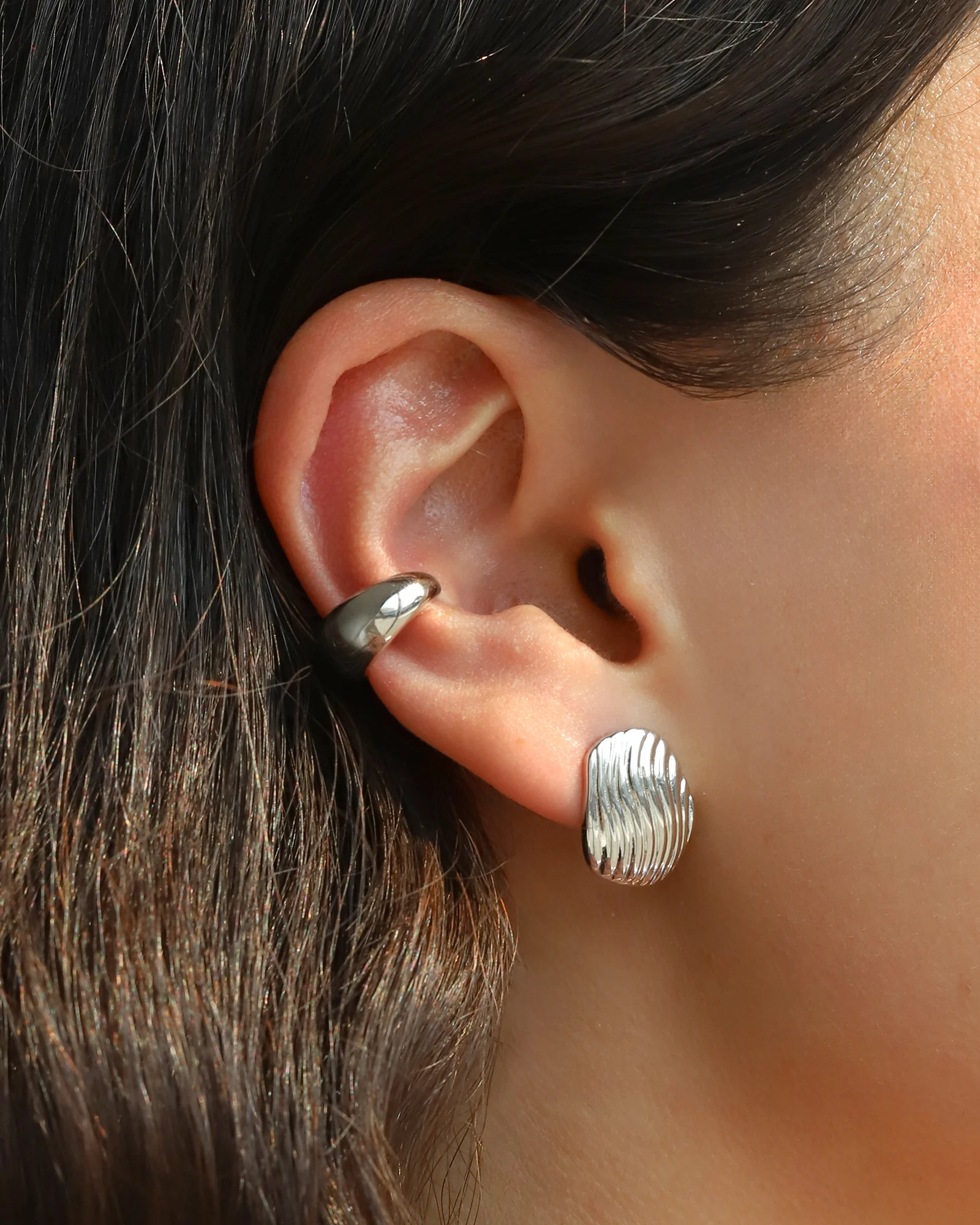 Ridged Shell Studs - Image 2