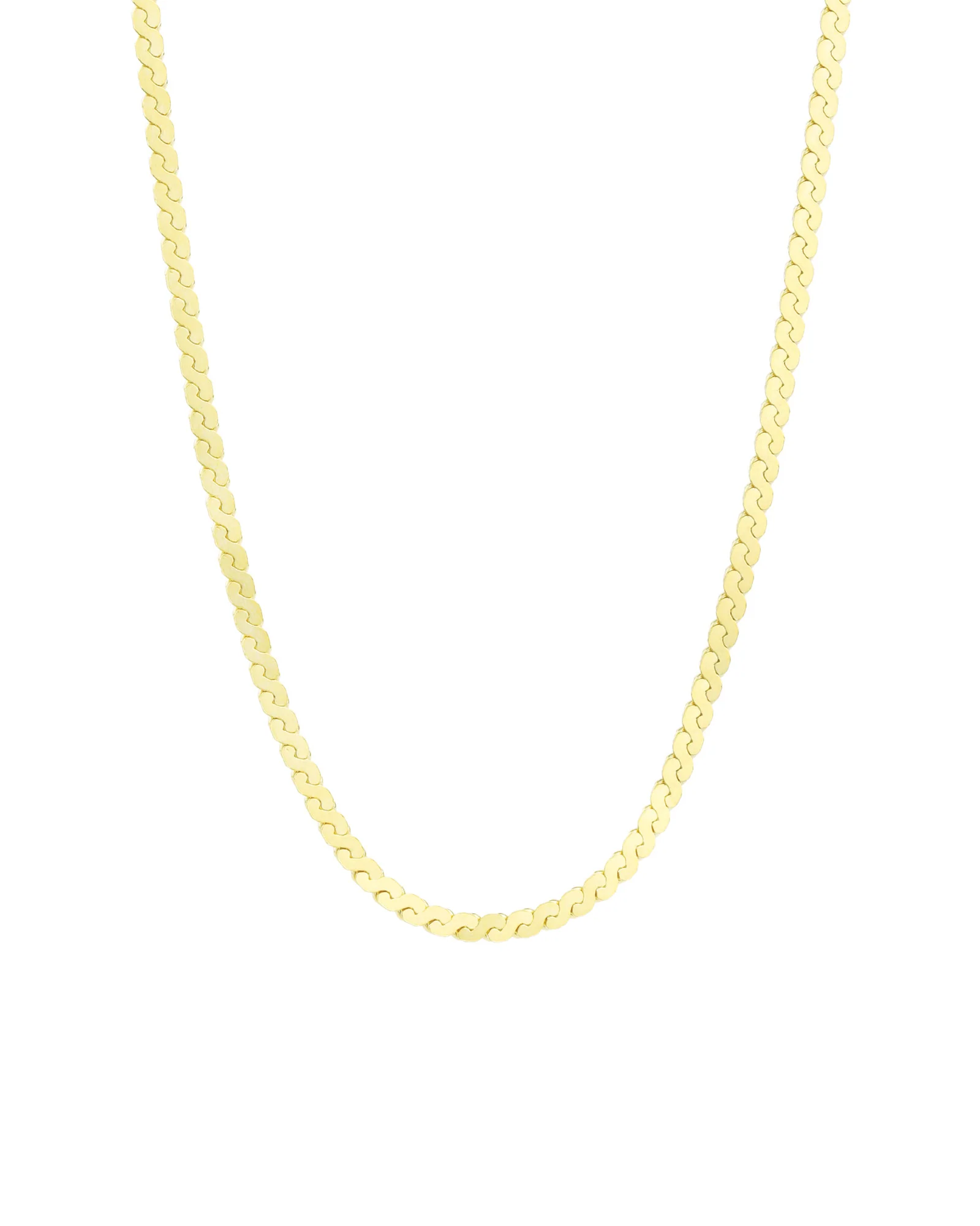 Serpentine Chain Necklace