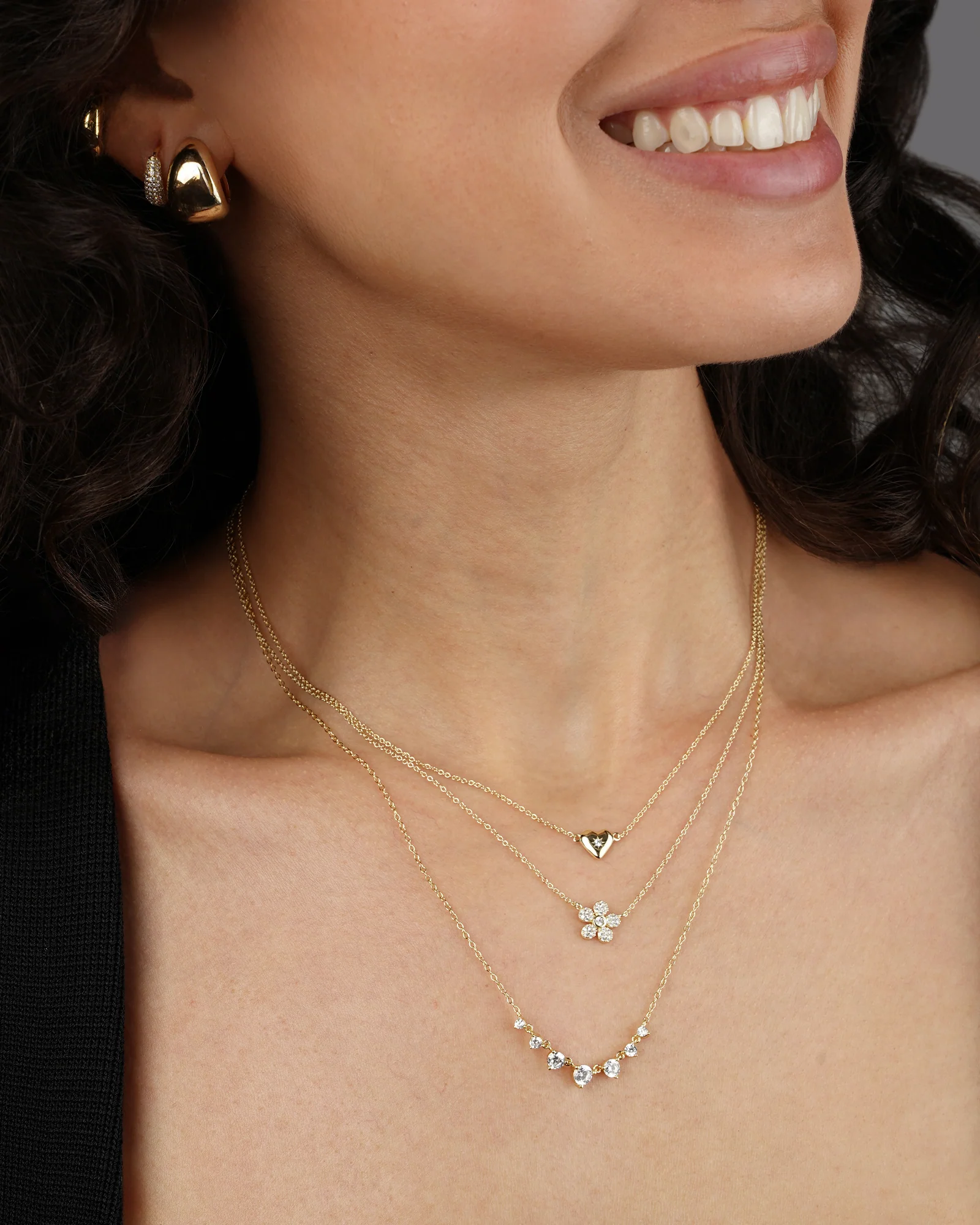 Seven CZ Necklace - Image 2