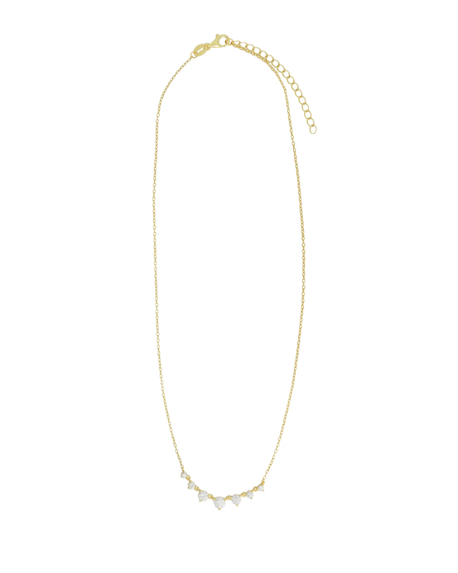 Seven CZ Necklace - Image 3