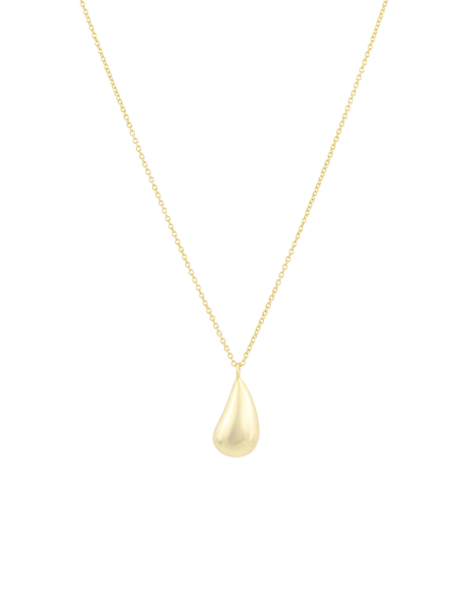 Teardrop Pendant Necklace
