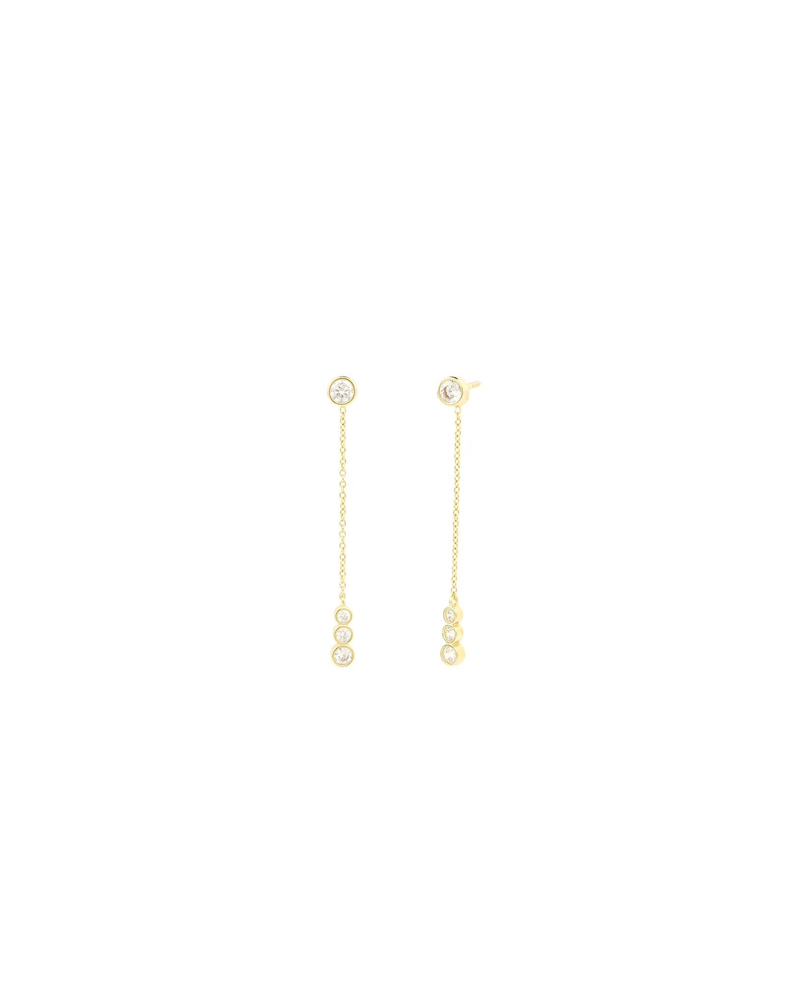 Graduated CZ Ear Jacket