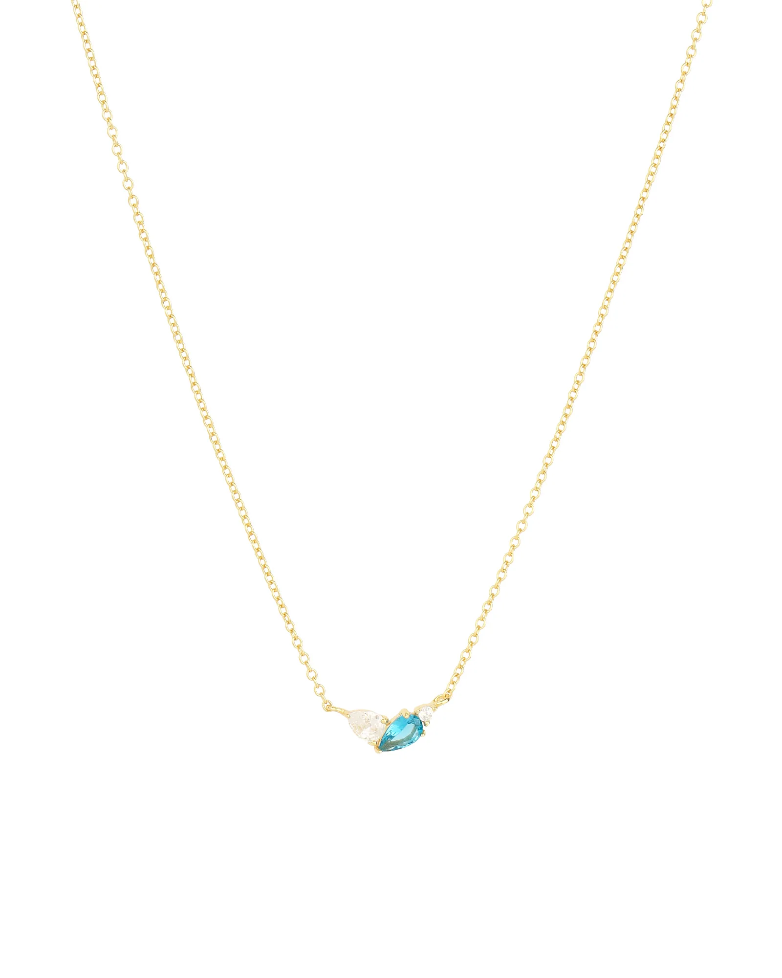 Toi Et Moi Stone Necklace