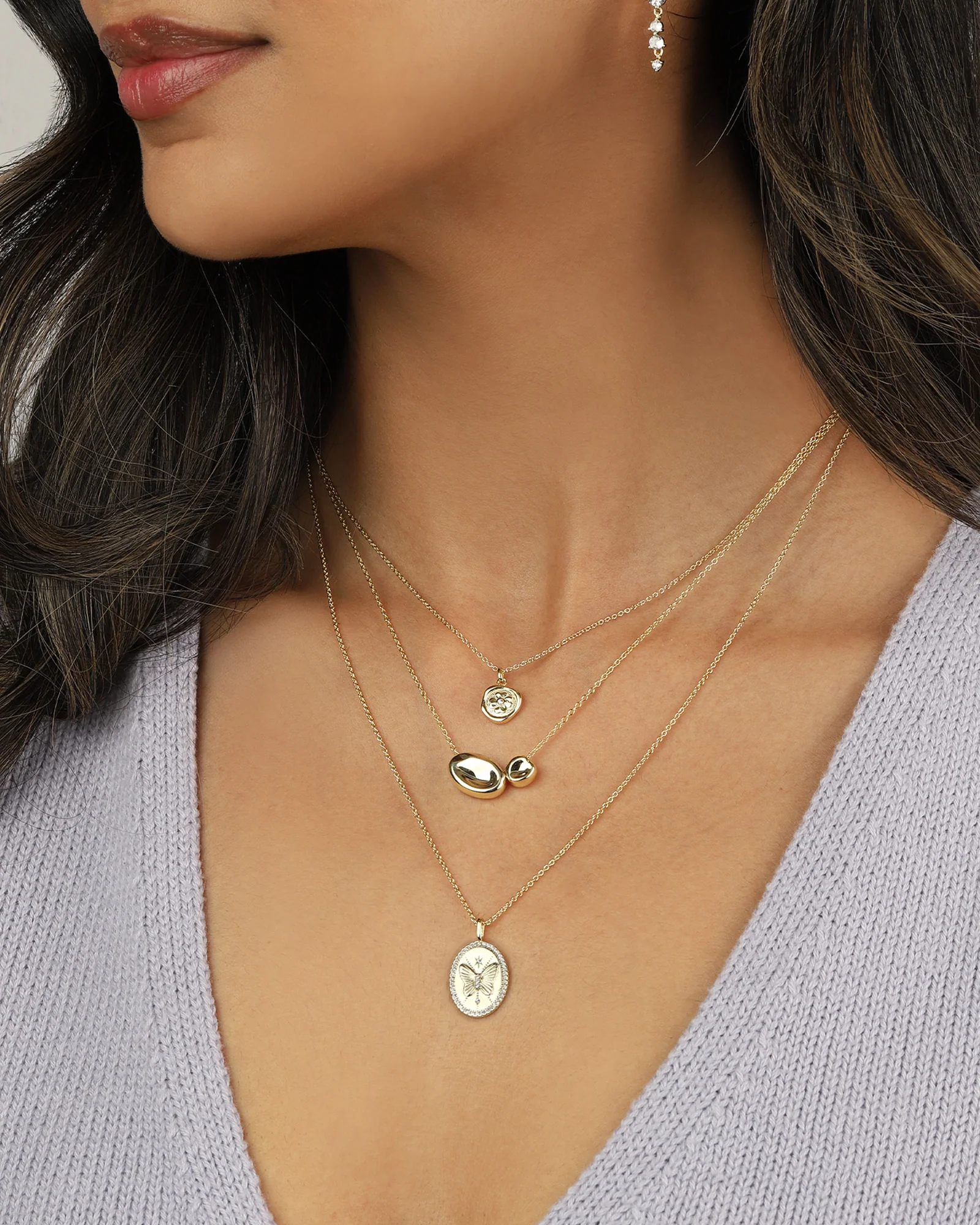 Organic Toi Et Moi Necklace - Image 2