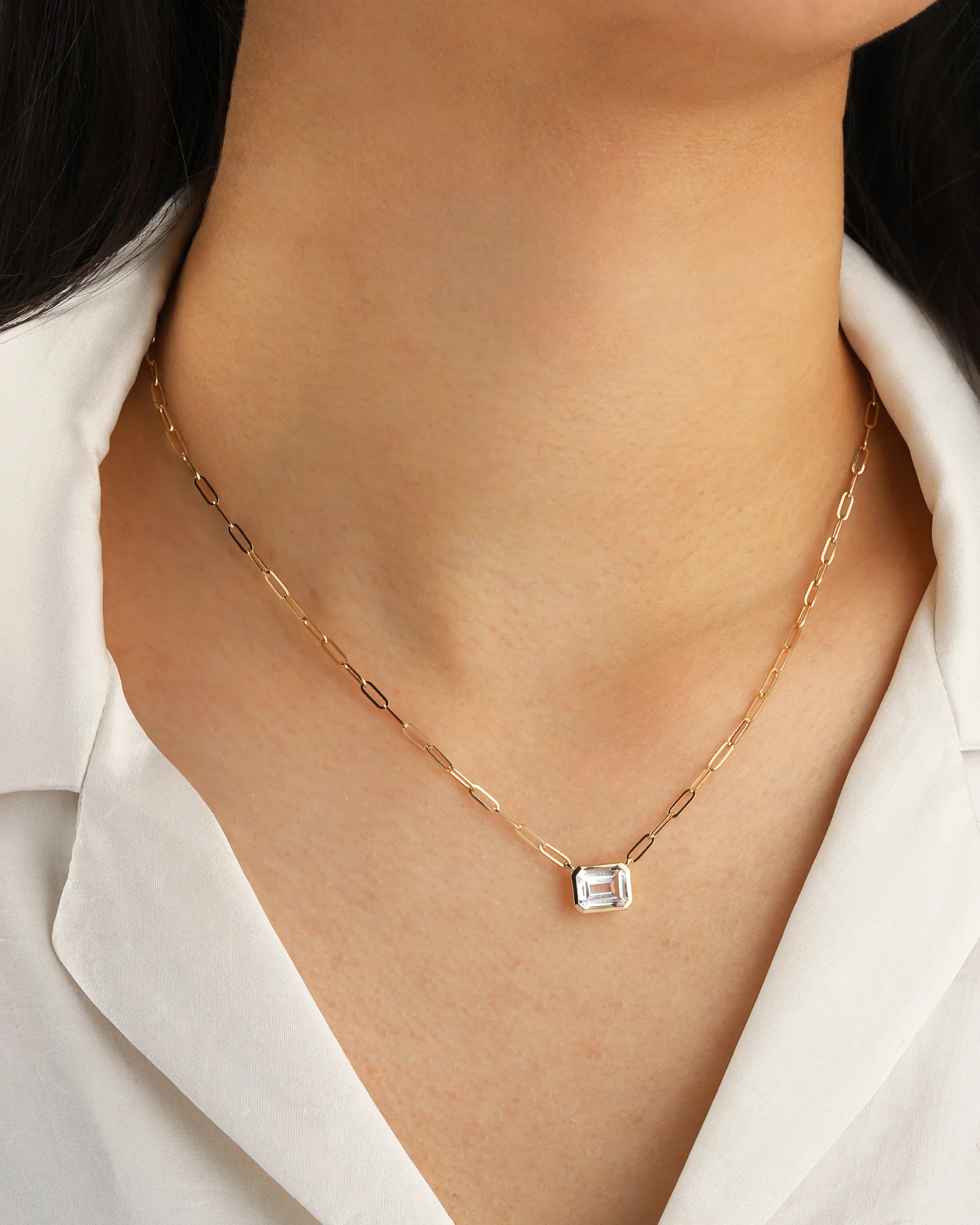 East-West Stone Necklace - Image 2