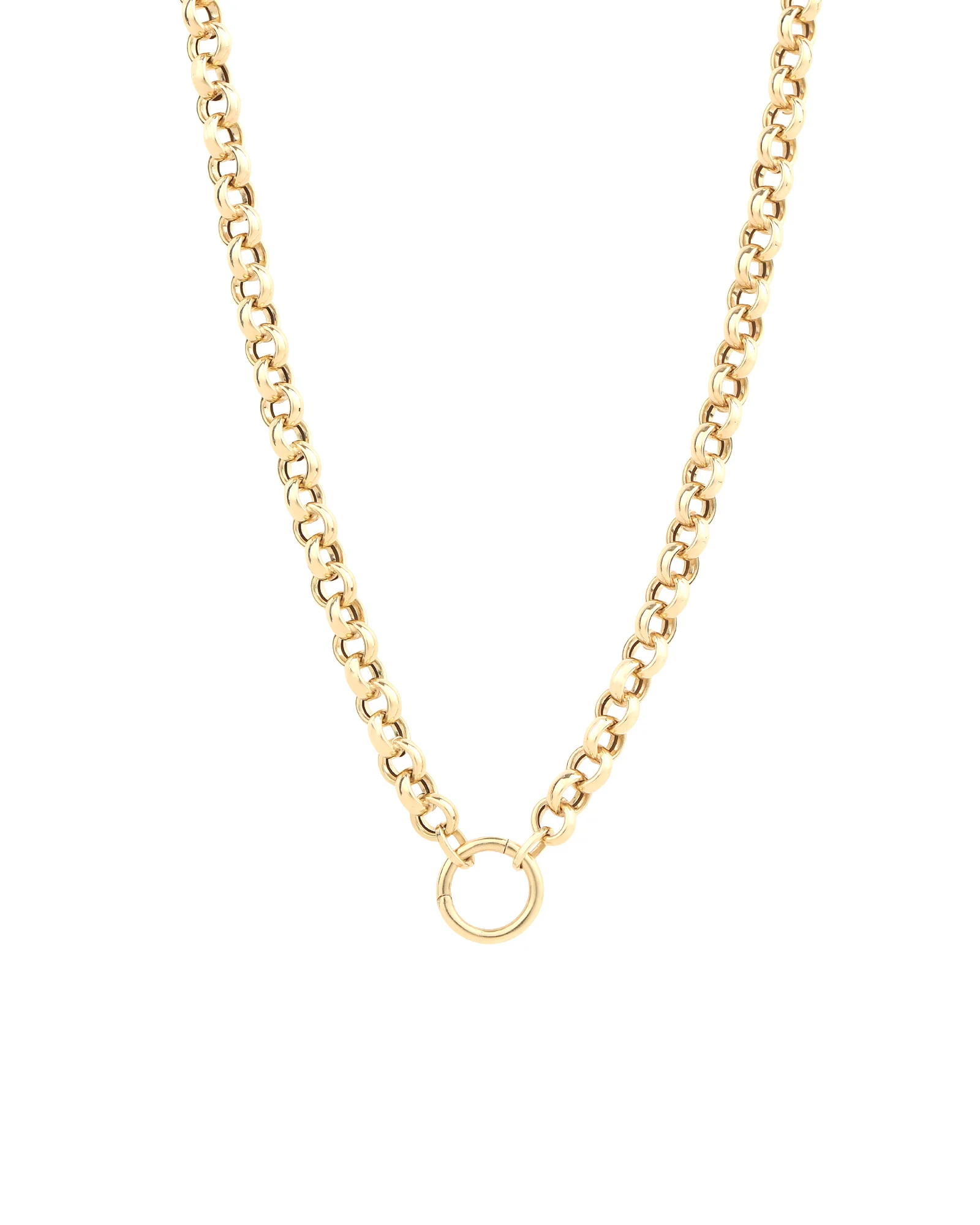 Ring Charm Holder Necklace