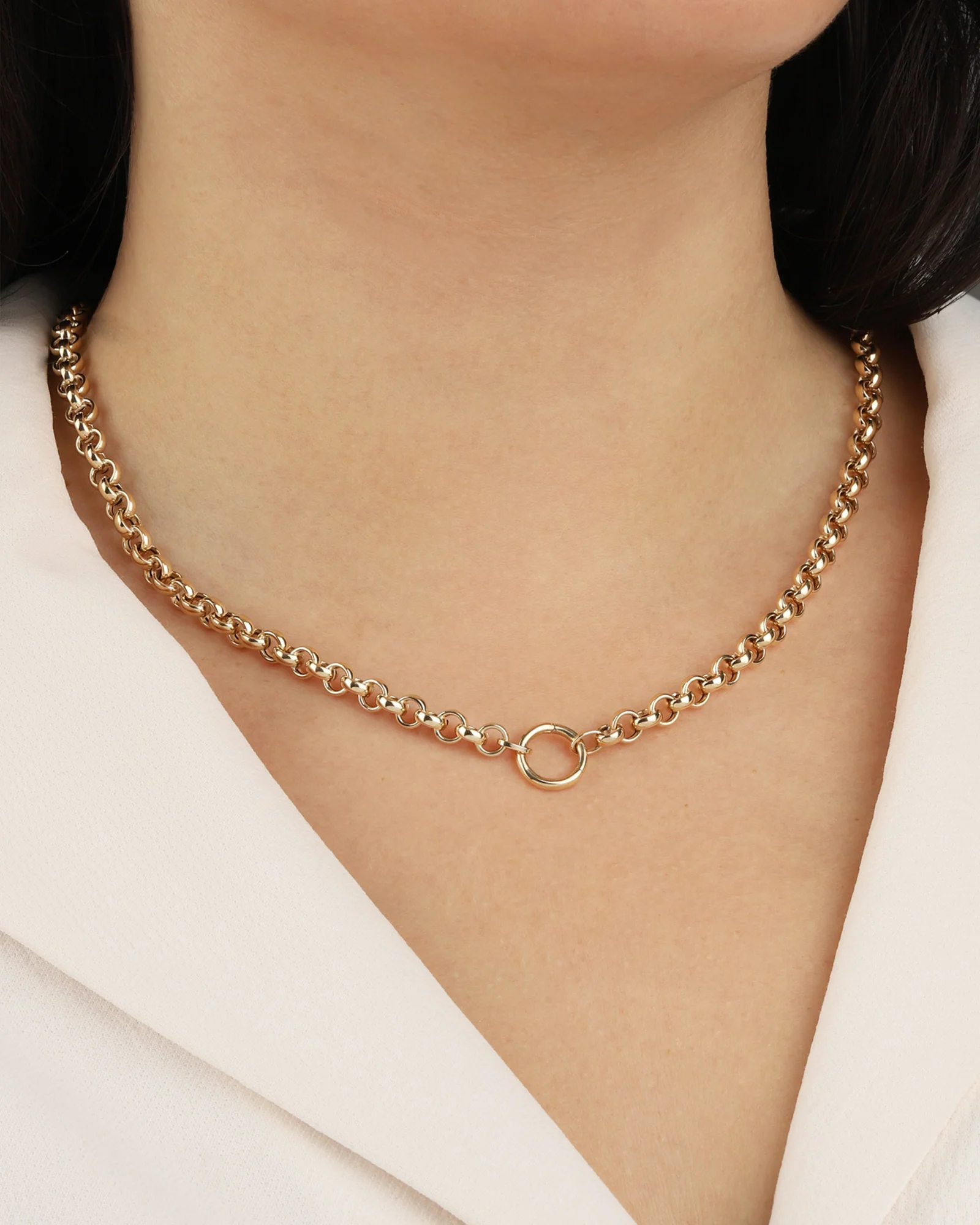 Ring Charm Holder Necklace - Image 4