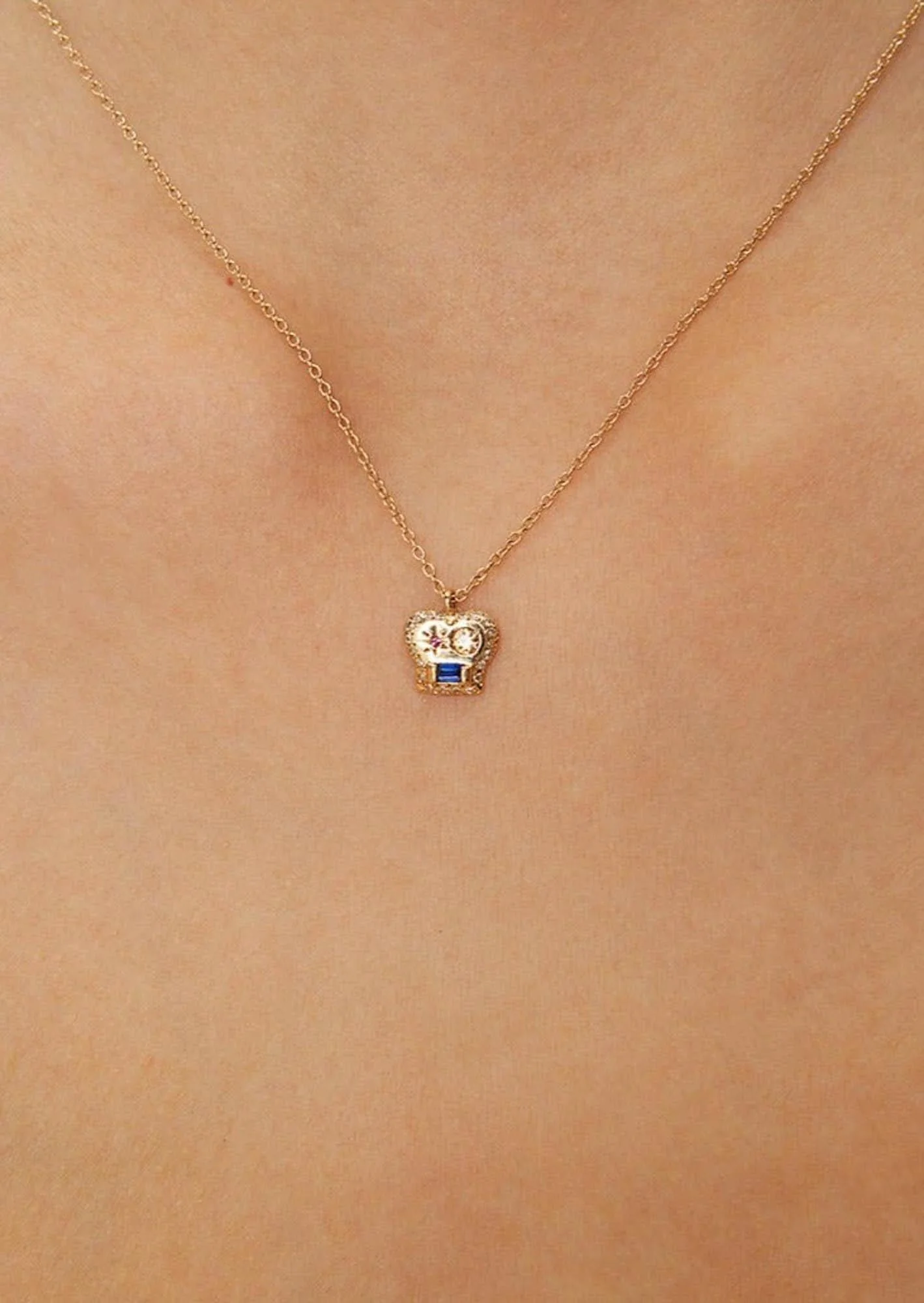 The Max Necklace I Mixed Sapphires - Image 2